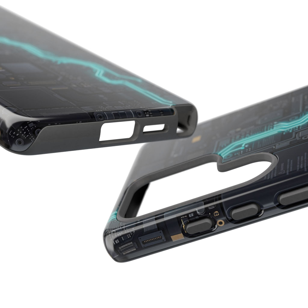 Electrician Cyan Circuit Phone Case - Samsung & iPhone Series