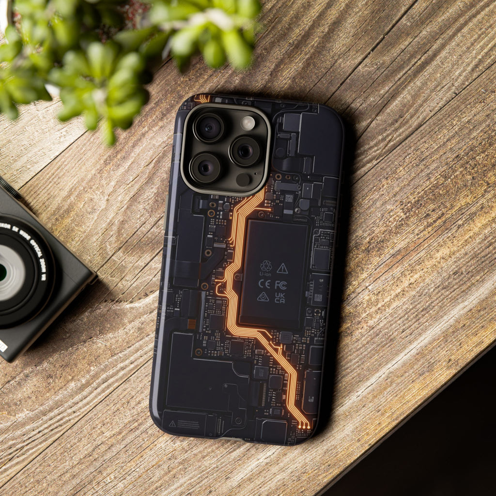 Electrician Glowing Circuit Phone Case - Samsung & iPhone Series