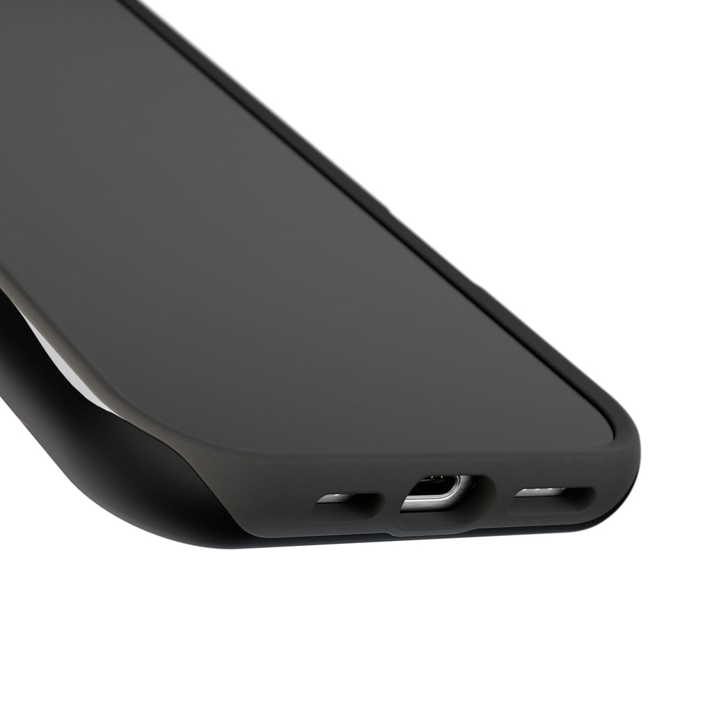 Nurse Portrait Phone Case — Navy Wireless Charging Cover