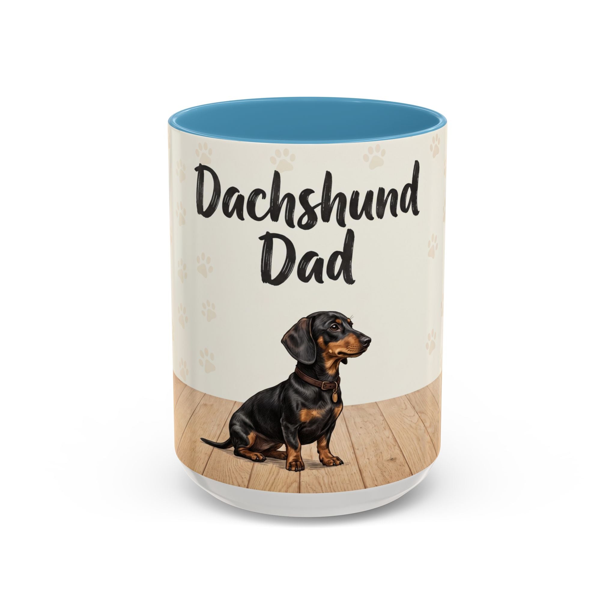 Dachshund Dad Mug | Cute Dog Dad Coffee Mug | Wiener Dog Gift for Dachshund Lovers