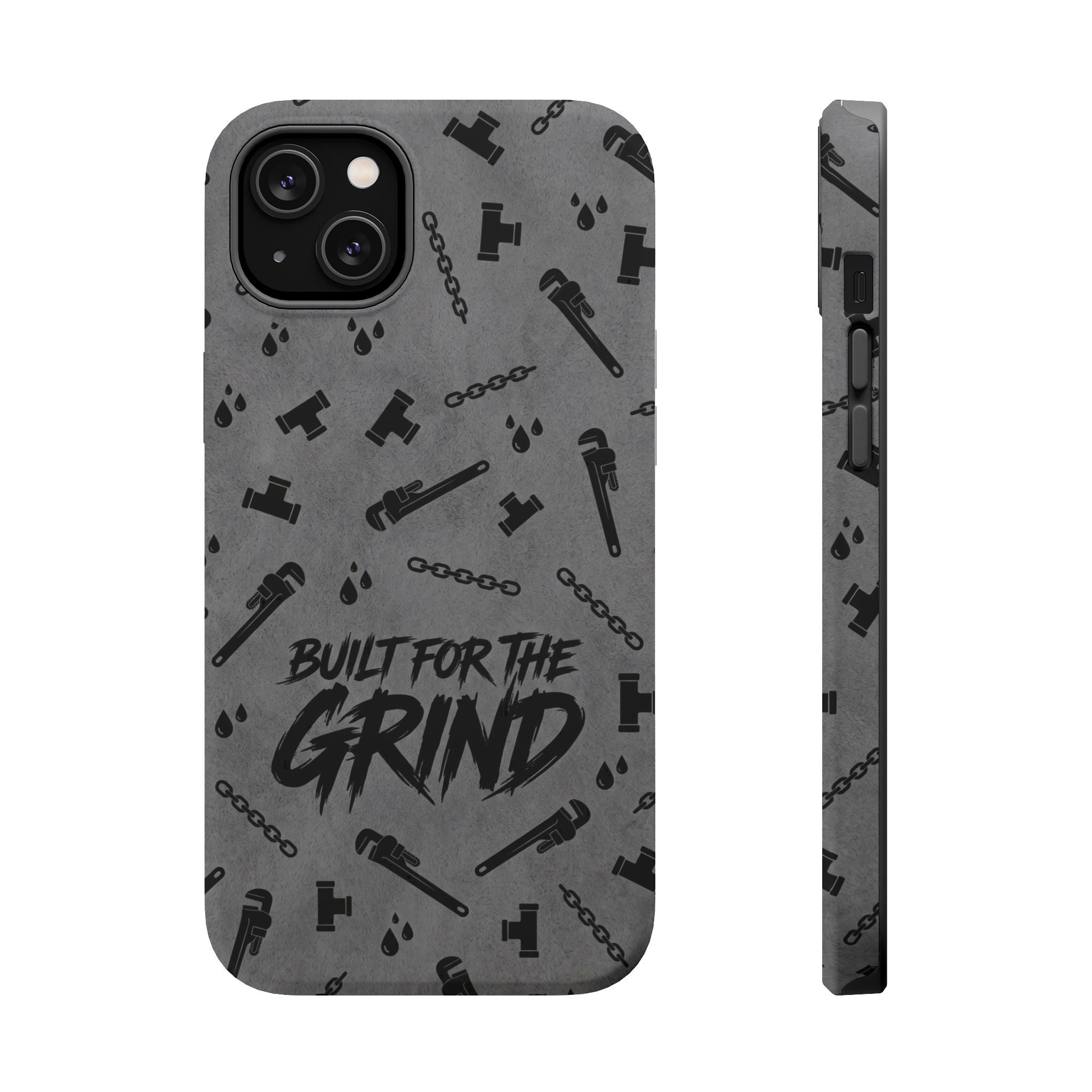 Built for the Grind Phone Case — Plumber Tools Wireless Charging Cover