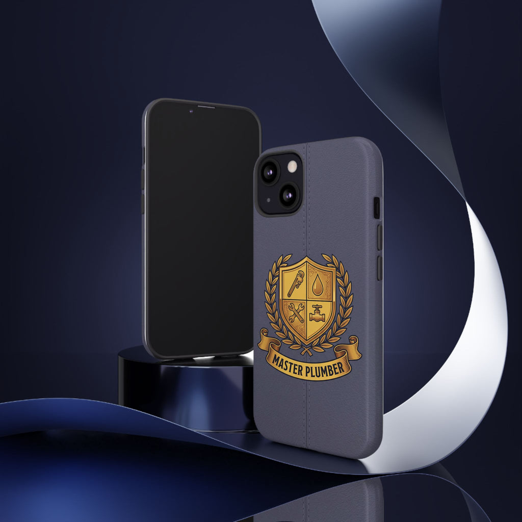 Master Plumber Slate Crest Phone Case - Samsung & iPhone Series
