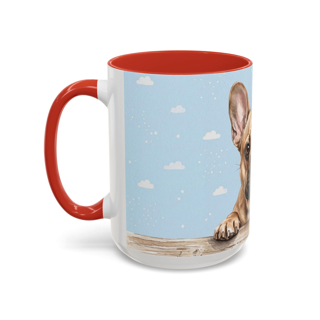 Cute Frenchie Mug | French Bulldog Lover Gift | Dog Coffee Mug