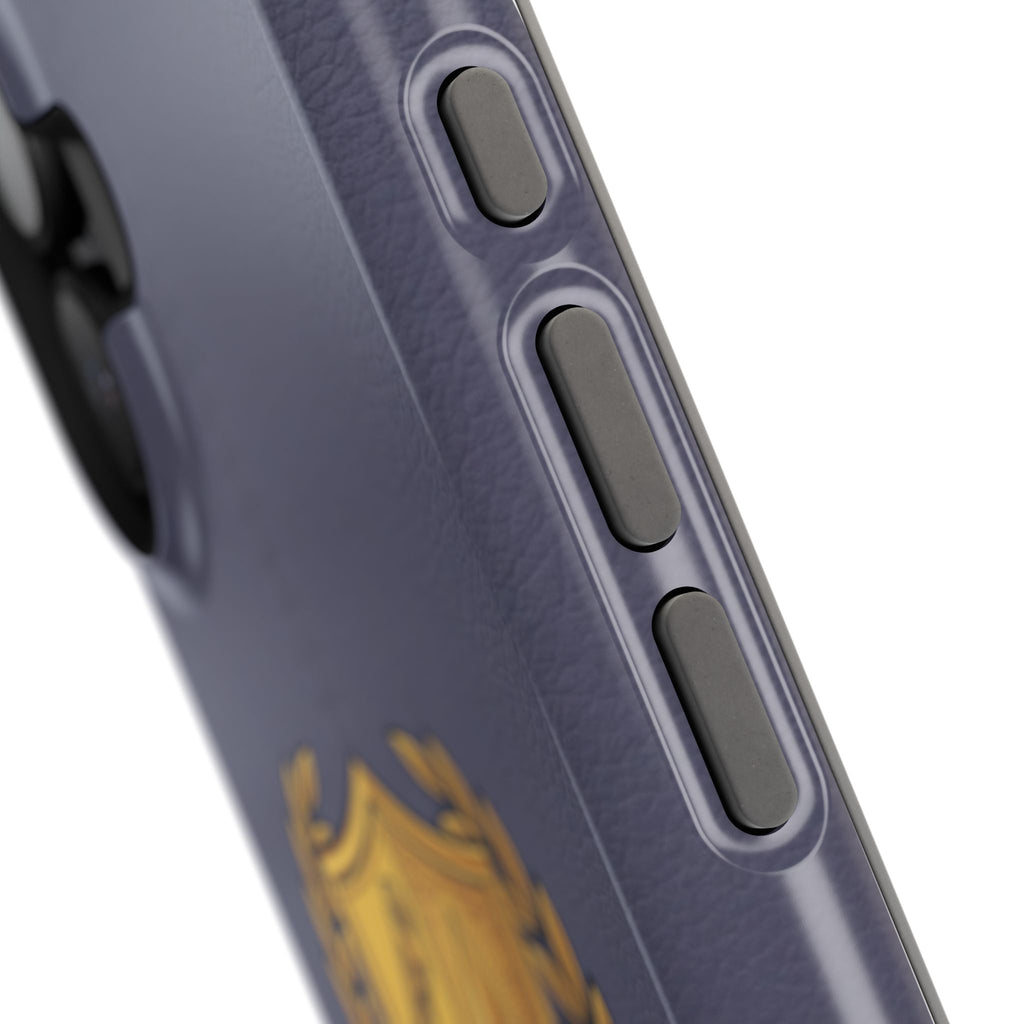 Master Plumber Crest Phone Case — Heraldic Shield Wireless Charging Cover