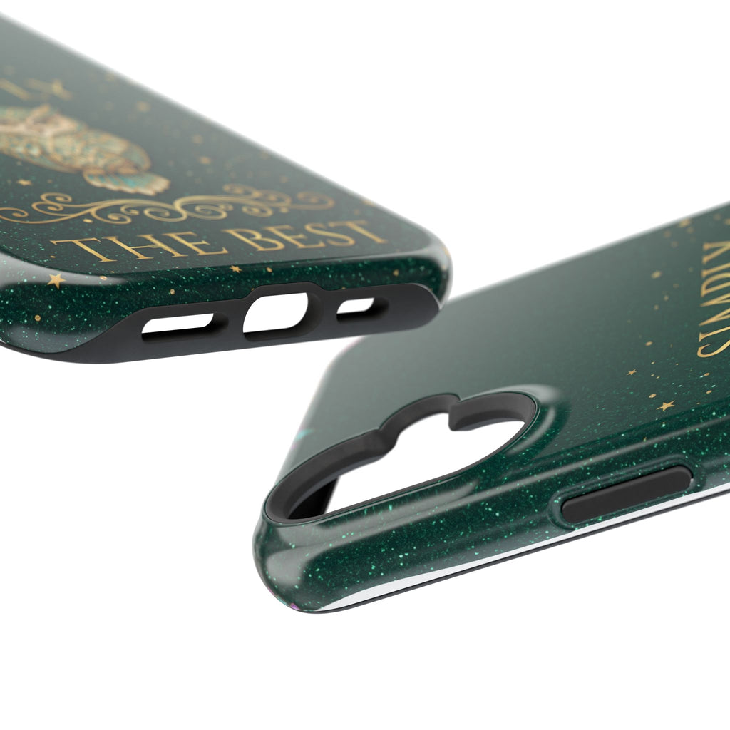 Simply The Best Wise Owl Phone Case — Wireless Charging Cover