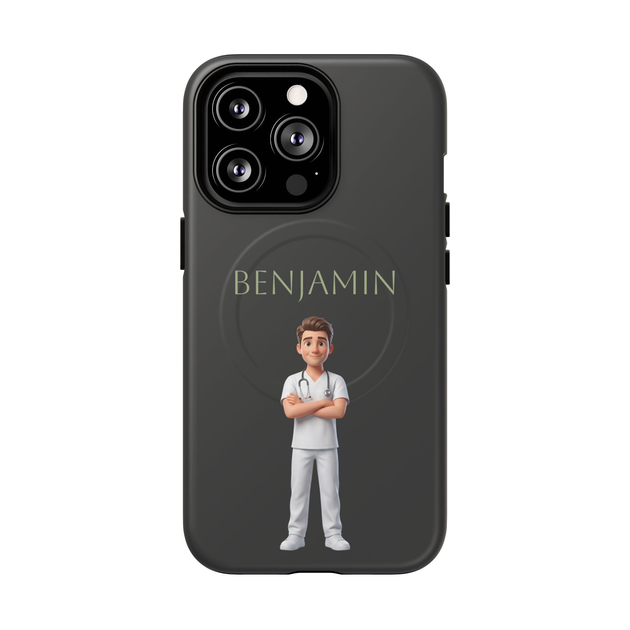 Personalized Nurse Phone Case | MagSafe Compatible, Custom Name iPhone Case