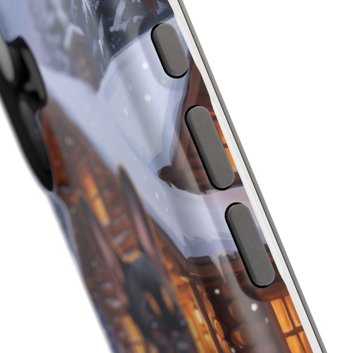 Personalized French Bulldog Cozy Cabin Phone Case — Wireless Charging Cover