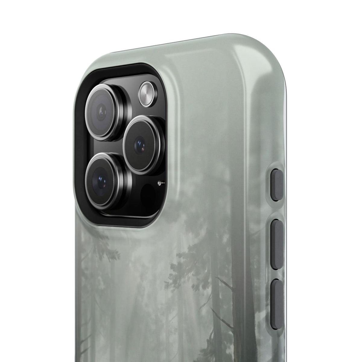 Personalized French Bulldog Misty Forest Phone Case — Wireless Charging Cover