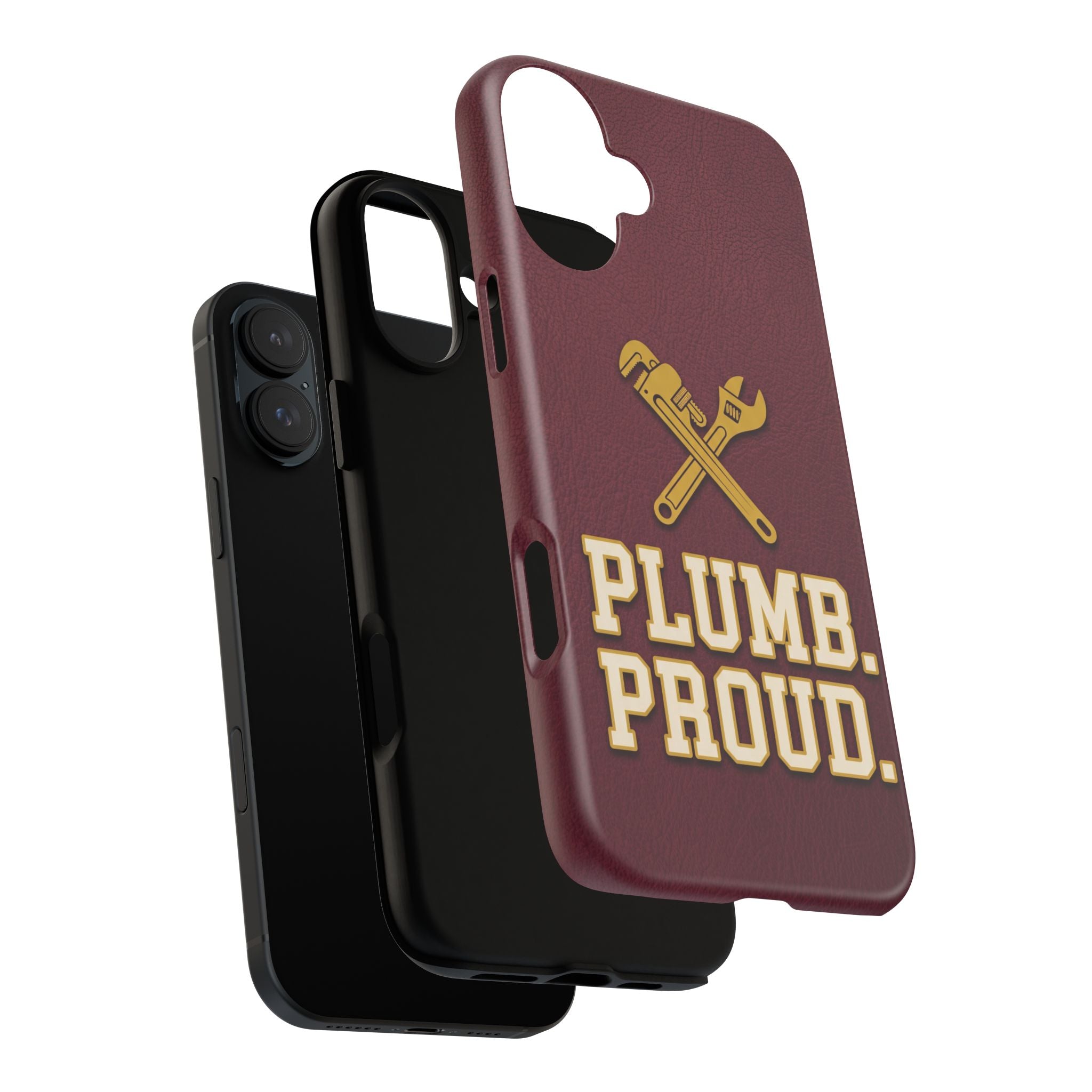 Plumb. Proud. Varsity Print Phone Case - Samsung & iPhone Series