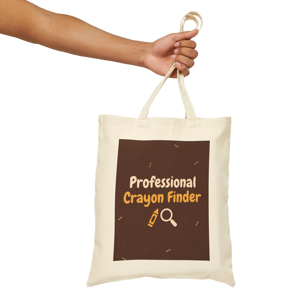 Professional Crayon Finder | Teacher Tote Bag | Elementary Teacher Gift