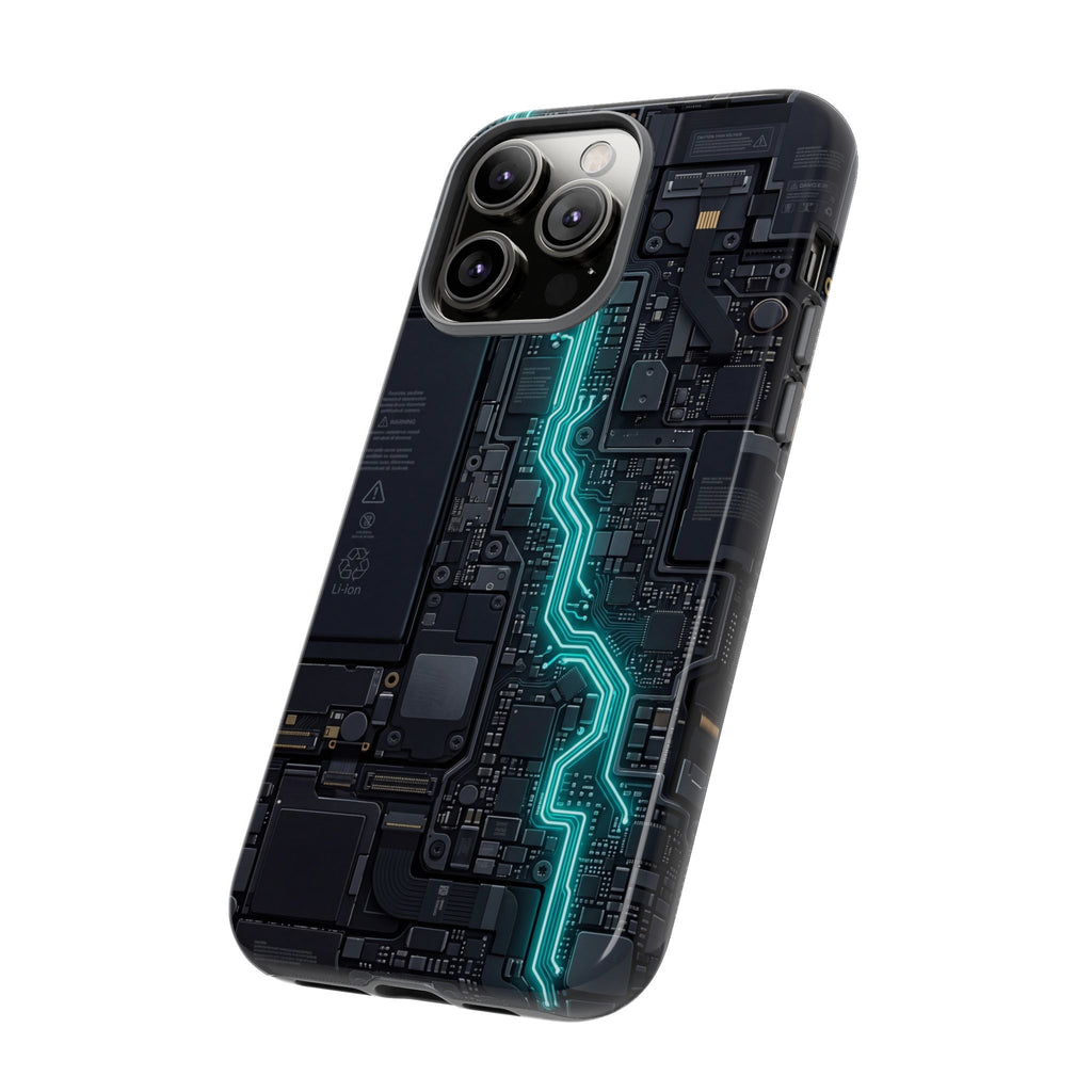 Electrician Cyan Circuit Phone Case - Samsung & iPhone Series