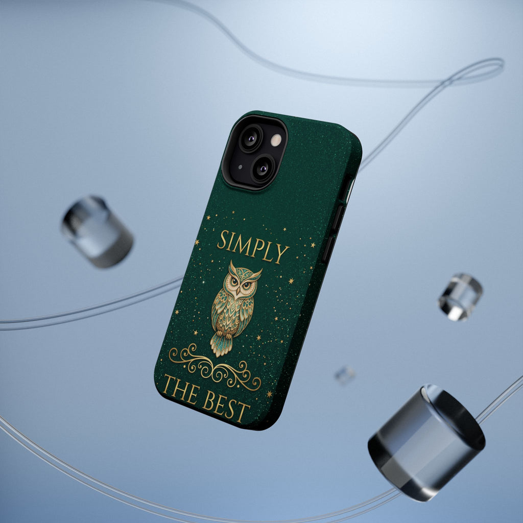 Simply The Best Wise Owl Phone Case — Wireless Charging Cover