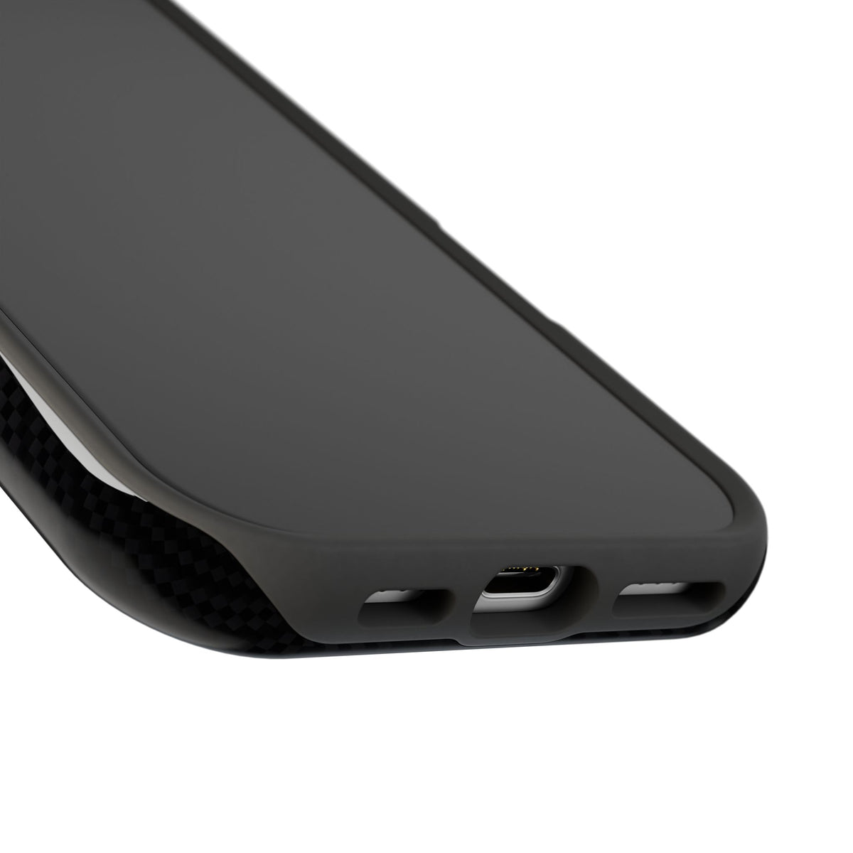 Gold Paramedic Badge Black Phone Case — Magnetic Wireless Charging Cover