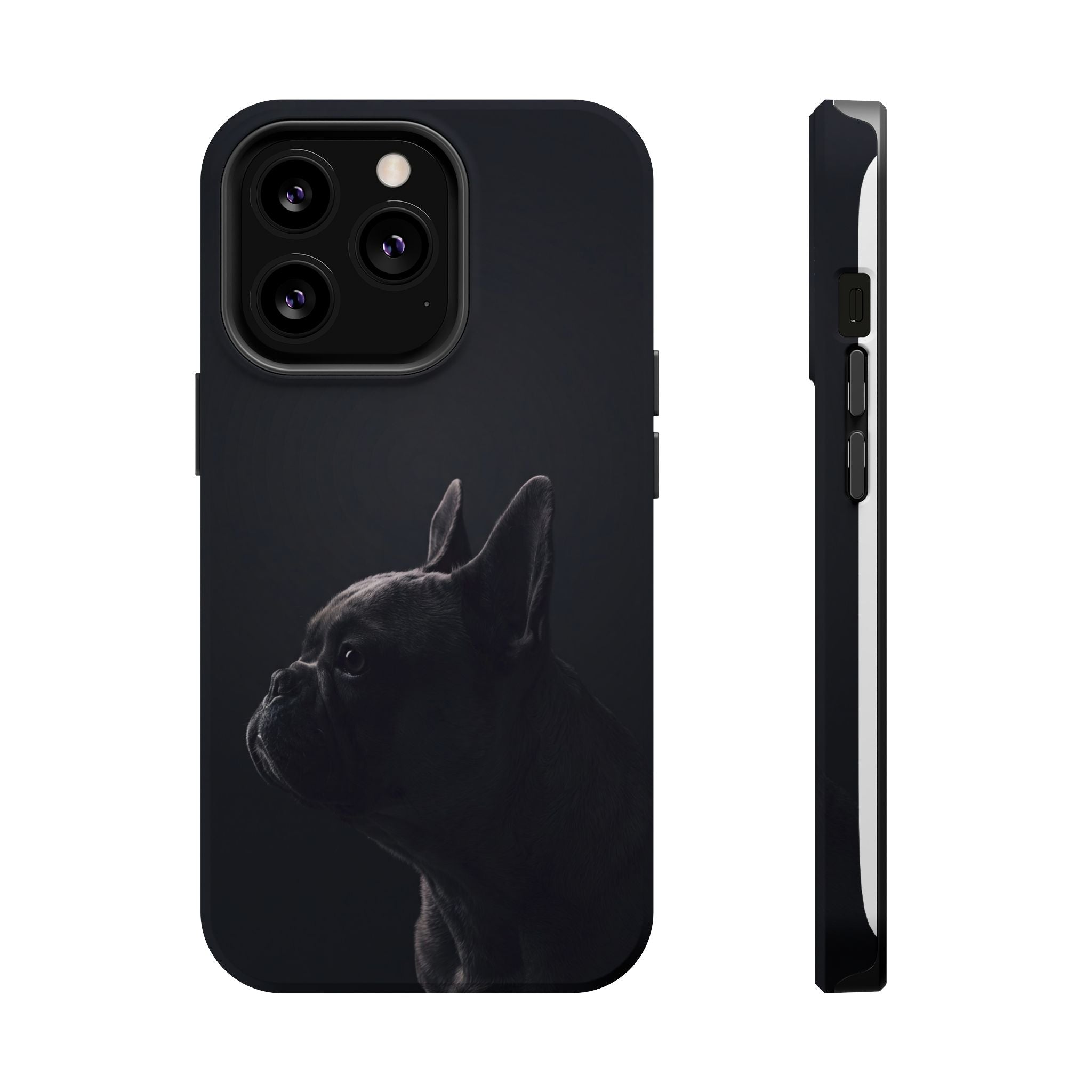 French Bulldog Phone Case — Impact-Resistant Wireless Charging Cover