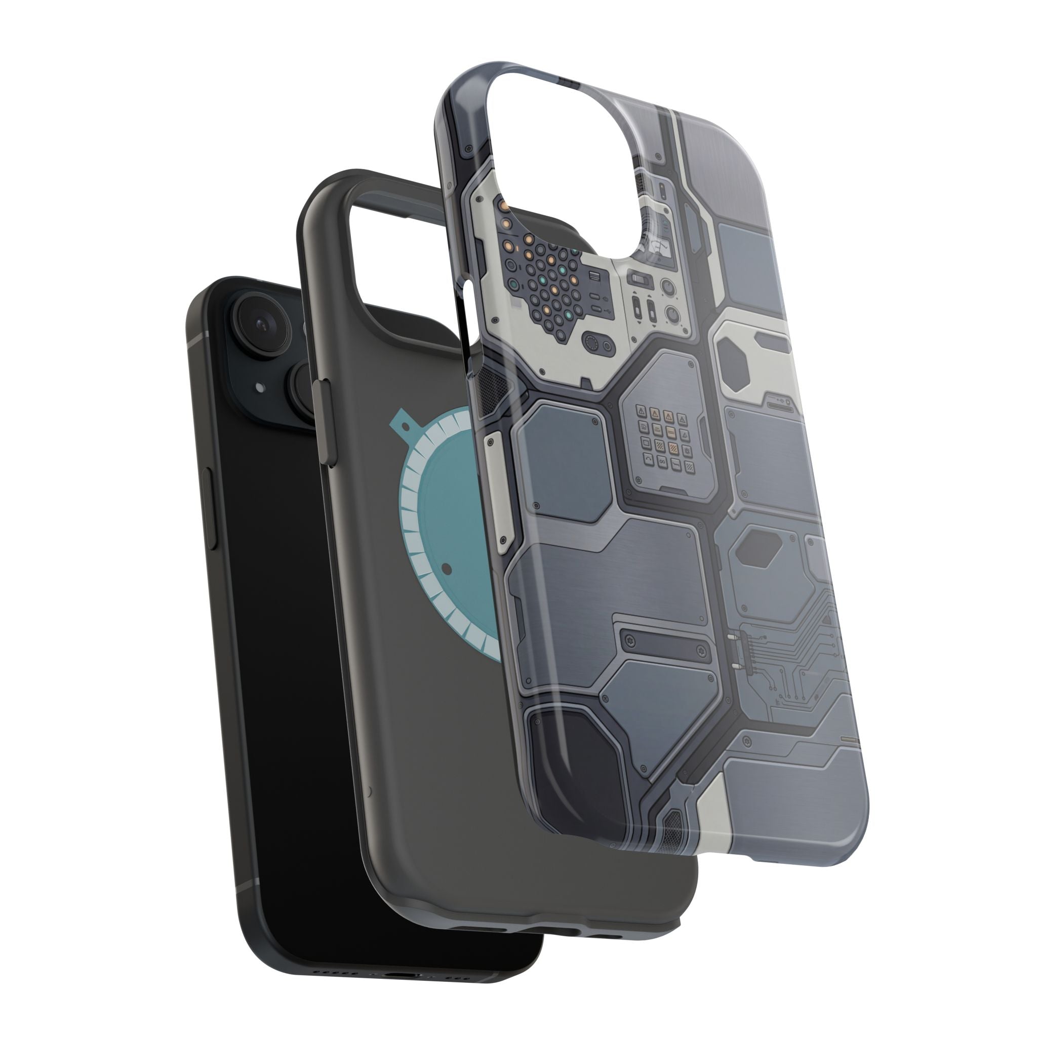 Circuit Plate Phone Case — Tech Armor Wireless Charging Cover
