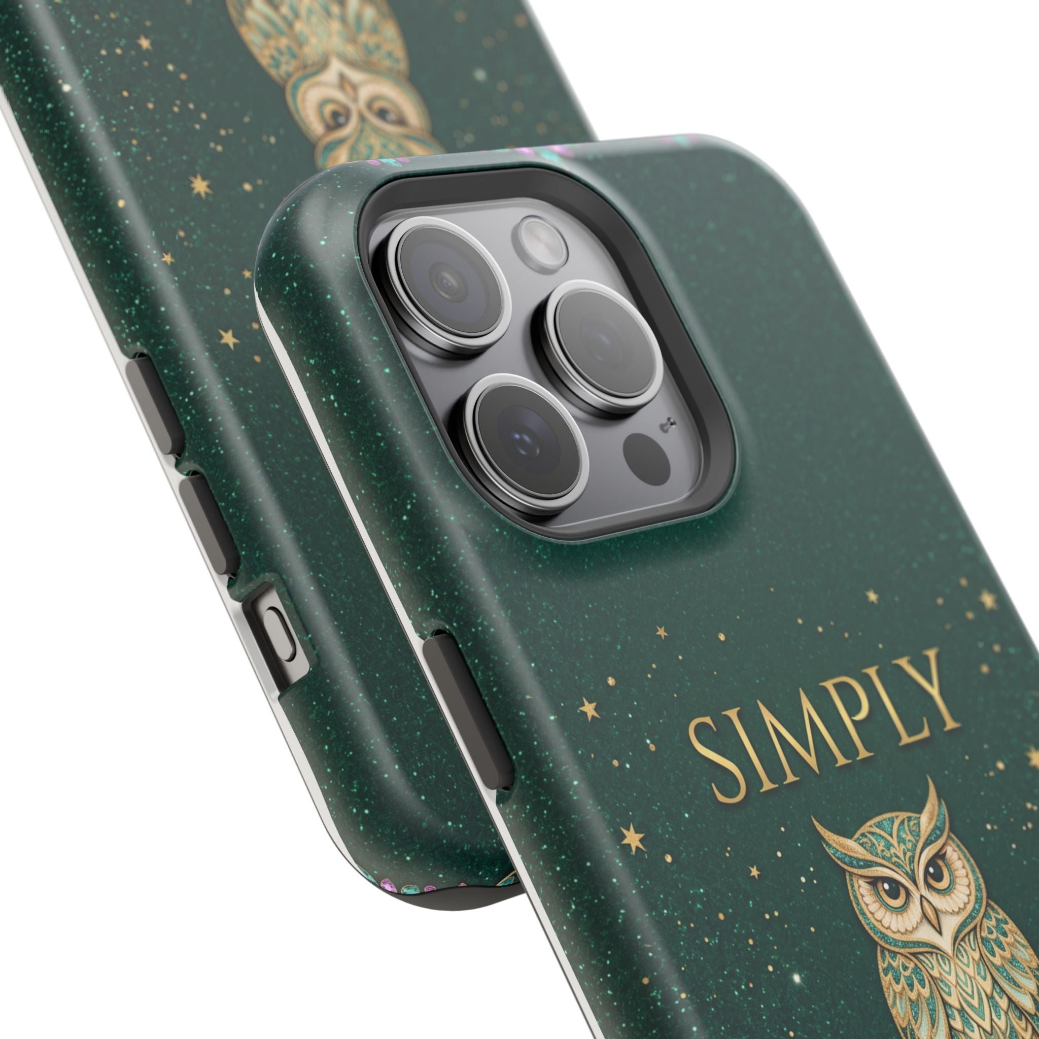 Simply The Best Wise Owl Phone Case — Wireless Charging Cover