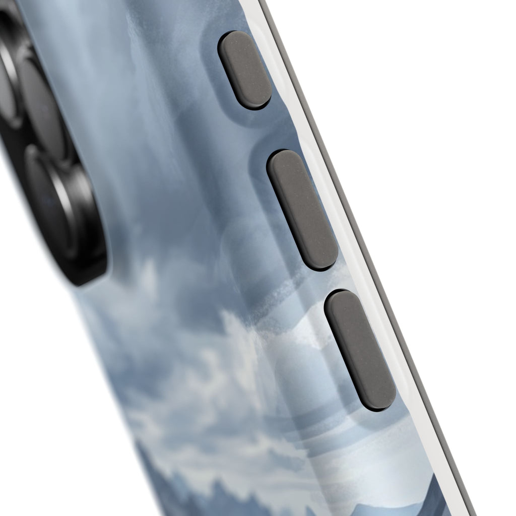 Personalized French Bulldog Mountain Valley Phone Case — Wireless Charging Cover