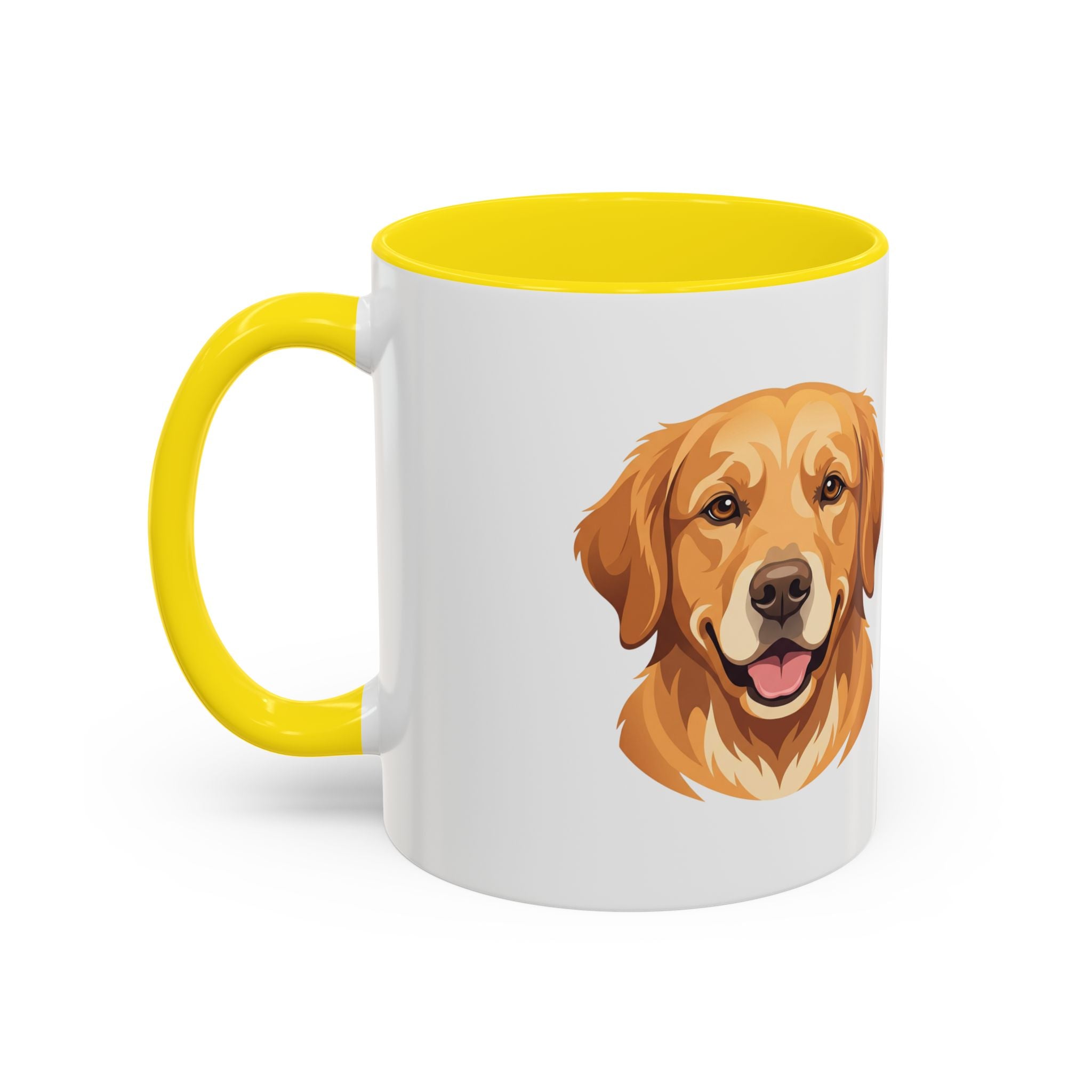 Personalized Golden Retriever Mug | Custom Name & Message Dog Lover Coffee Mug