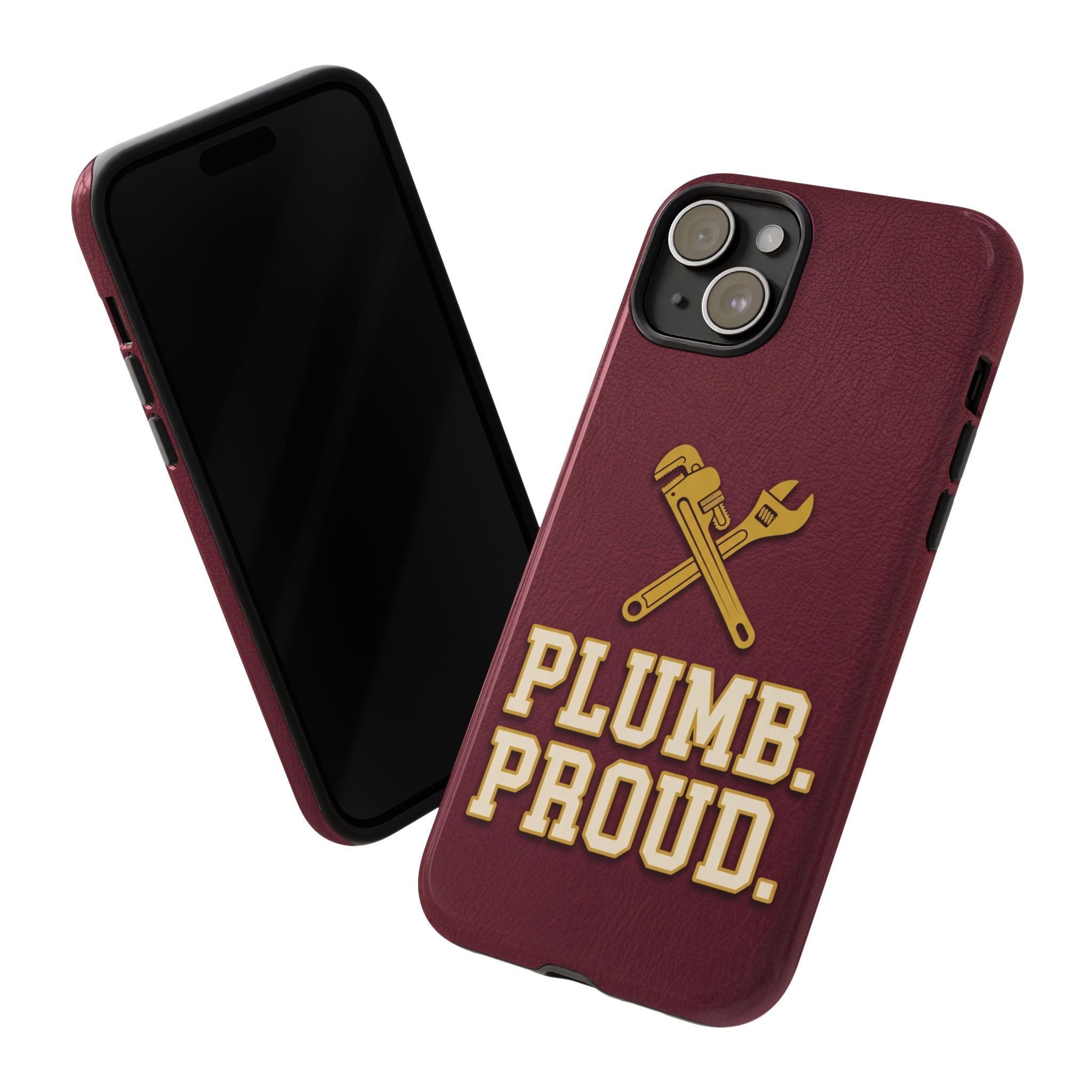 Plumb. Proud. Varsity Print Phone Case - Samsung & iPhone Series
