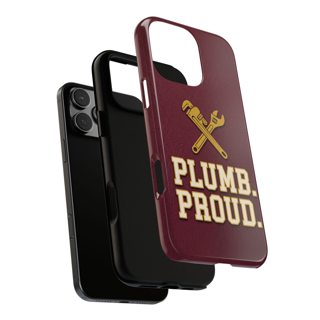 Plumb. Proud. Varsity Print Phone Case - Samsung & iPhone Series