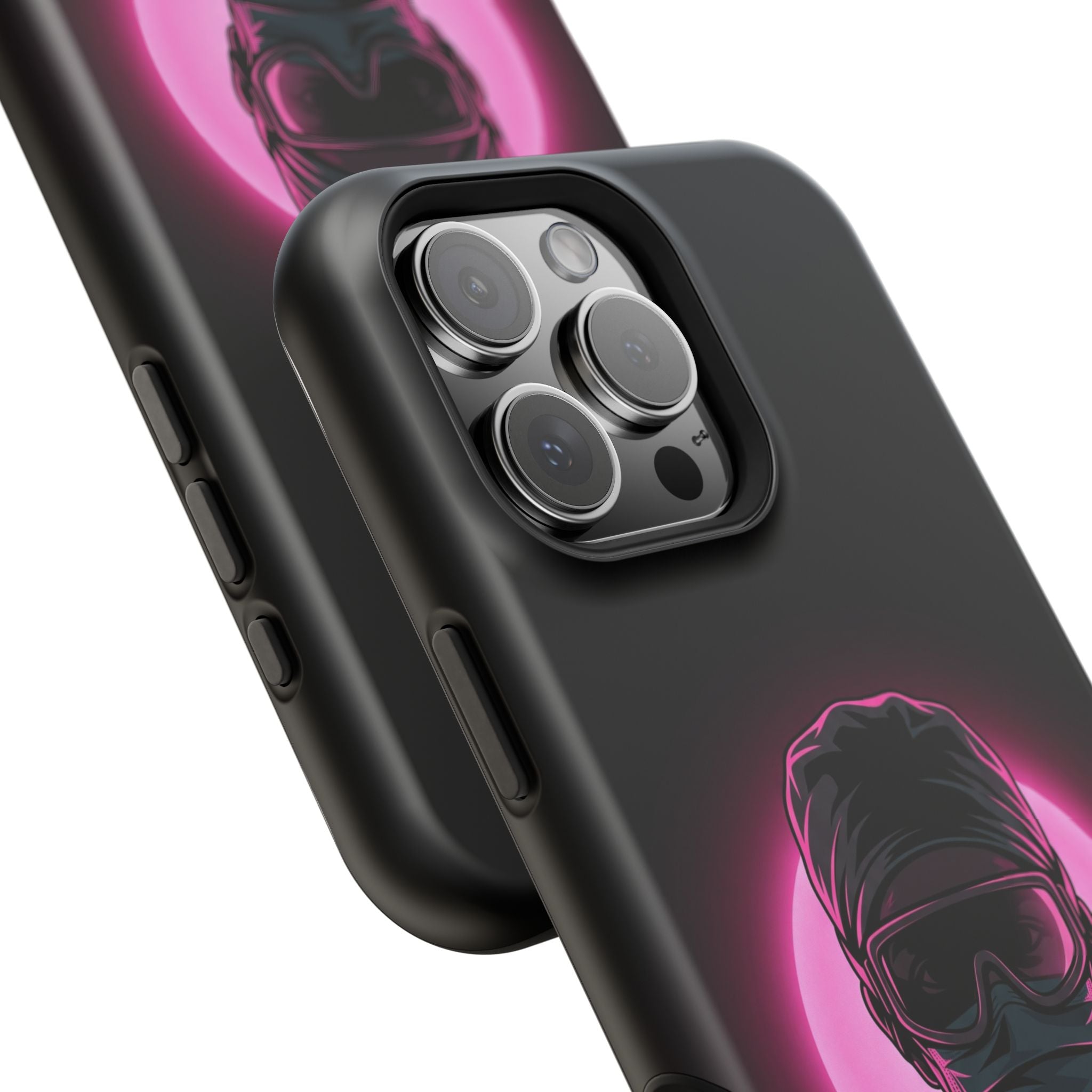 Nurse Portrait Phone Case — Navy Wireless Charging Cover