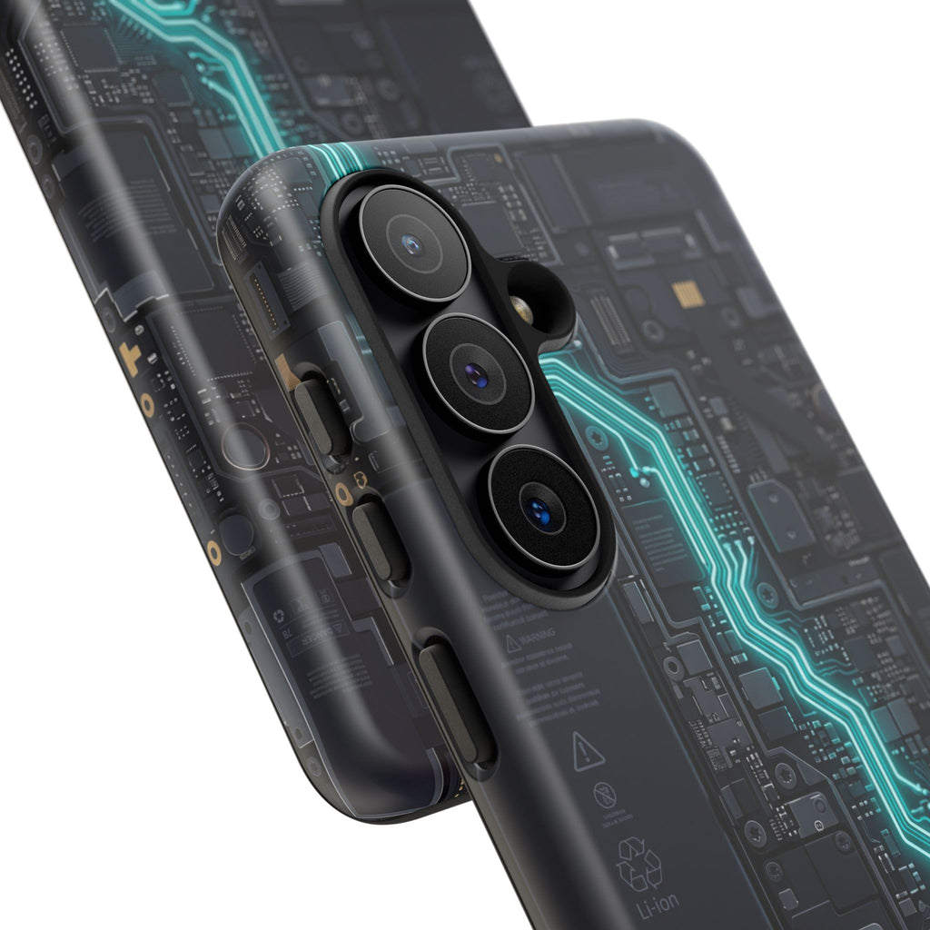 Electrician Cyan Circuit Phone Case - Samsung & iPhone Series