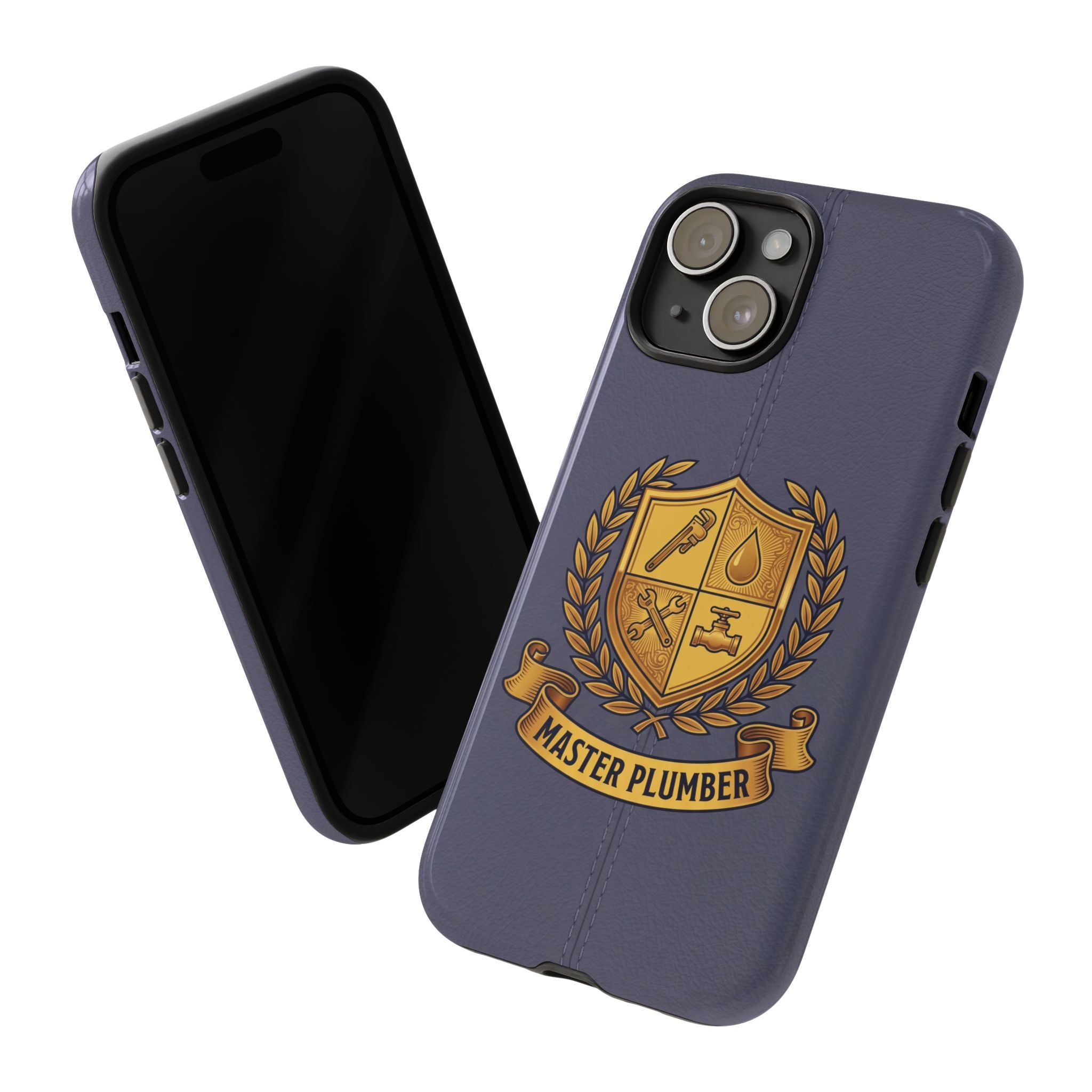 Master Plumber Slate Crest Phone Case - Samsung & iPhone Series