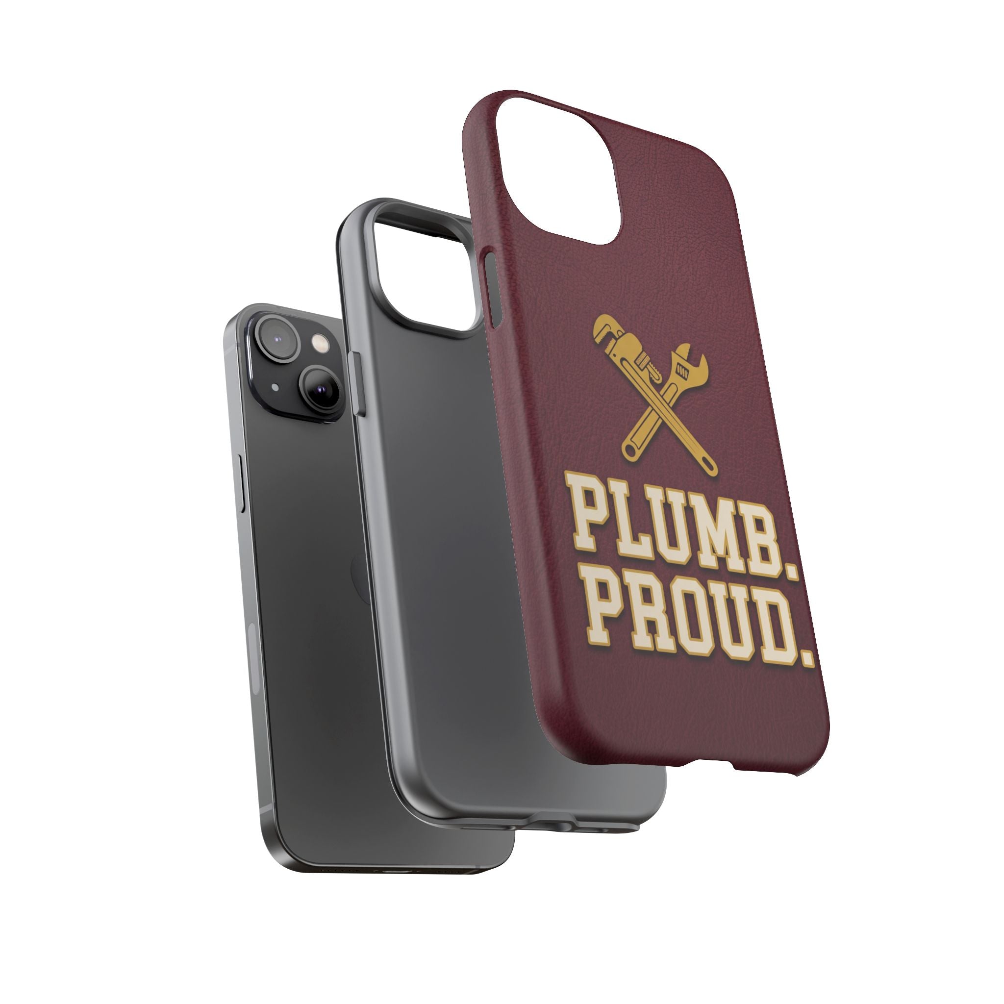 Plumb. Proud. Varsity Print Phone Case - Samsung & iPhone Series
