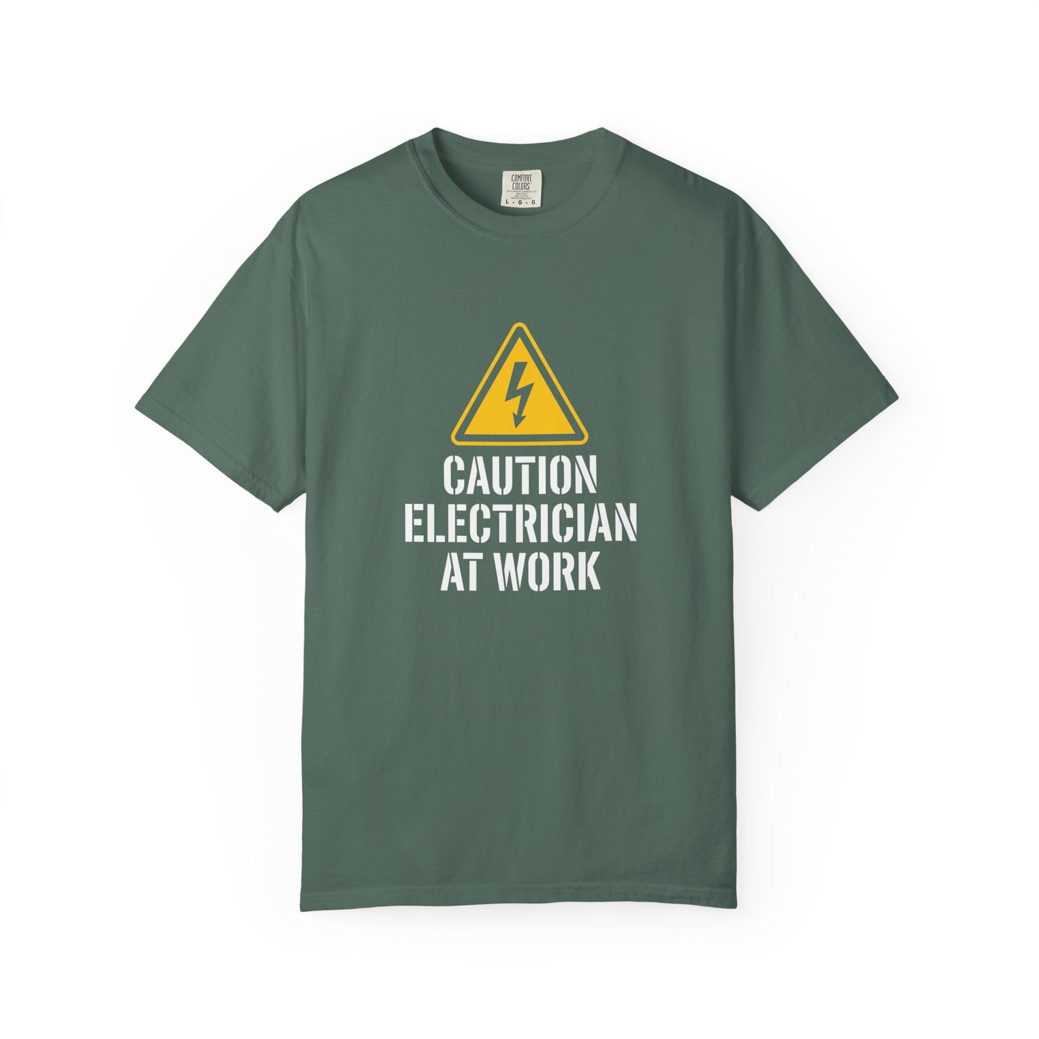 Caution Electrician At Work T-Shirt