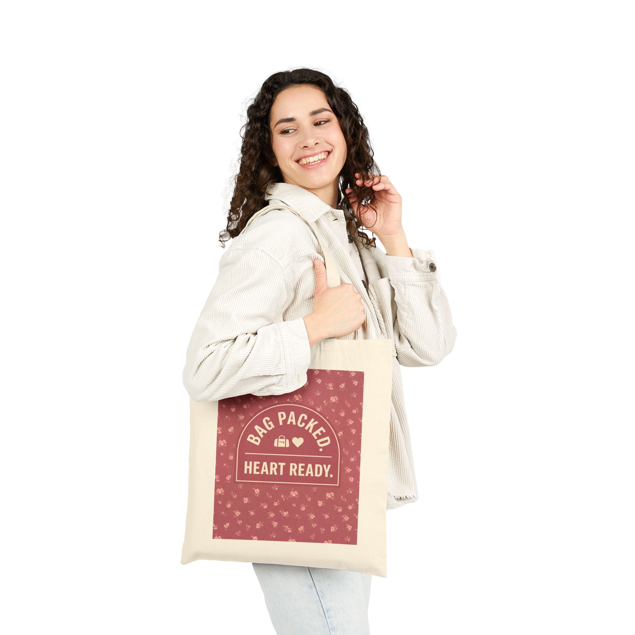 Nurse Tote Bag – Bag packed Heart ready – Cotton Canvas Tote Bag for Nurses