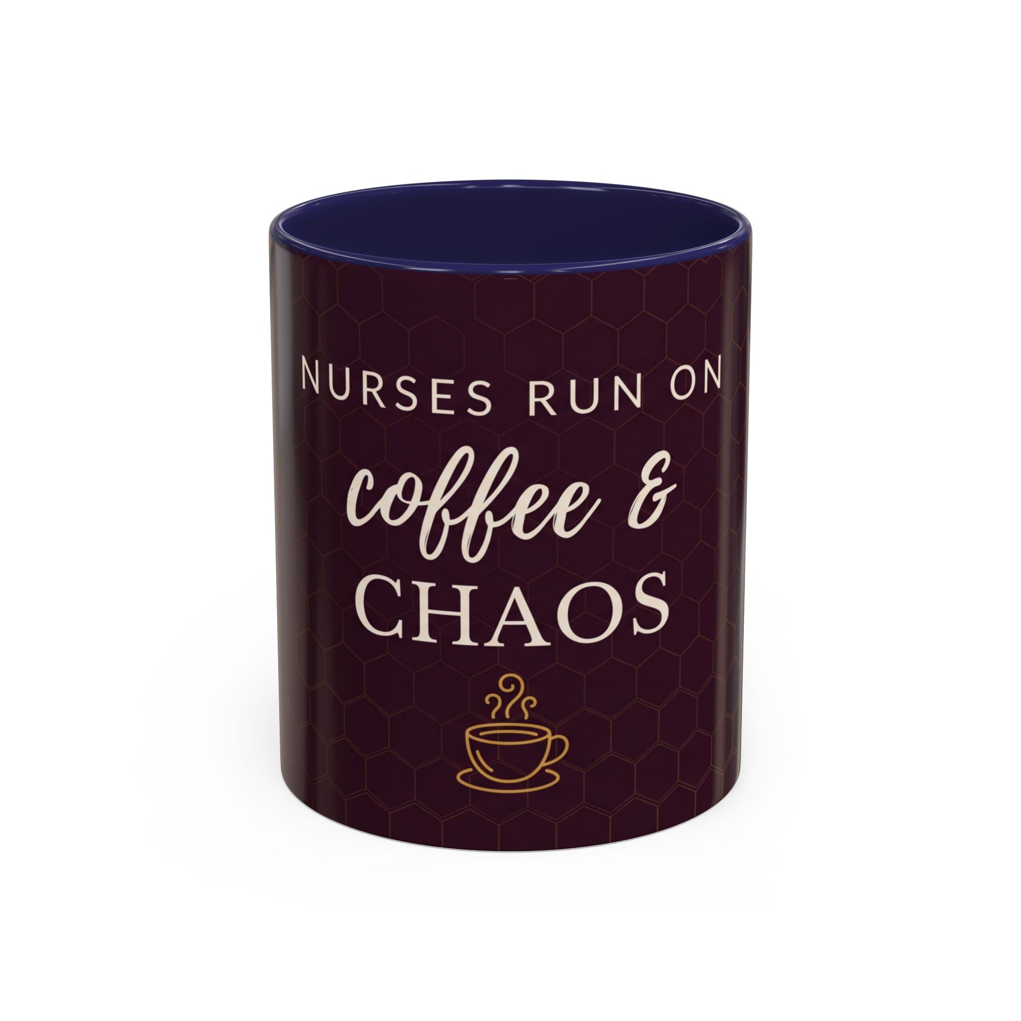 Coffee Mug for Nurses | Nurses run on coffee & chaos | Nurse Appreciation Gift | Gift for Her