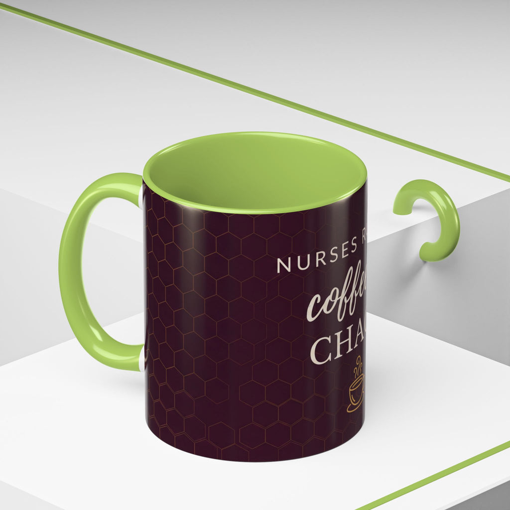Coffee Mug for Nurses | Nurses run on coffee & chaos | Nurse Appreciation Gift | Gift for Her