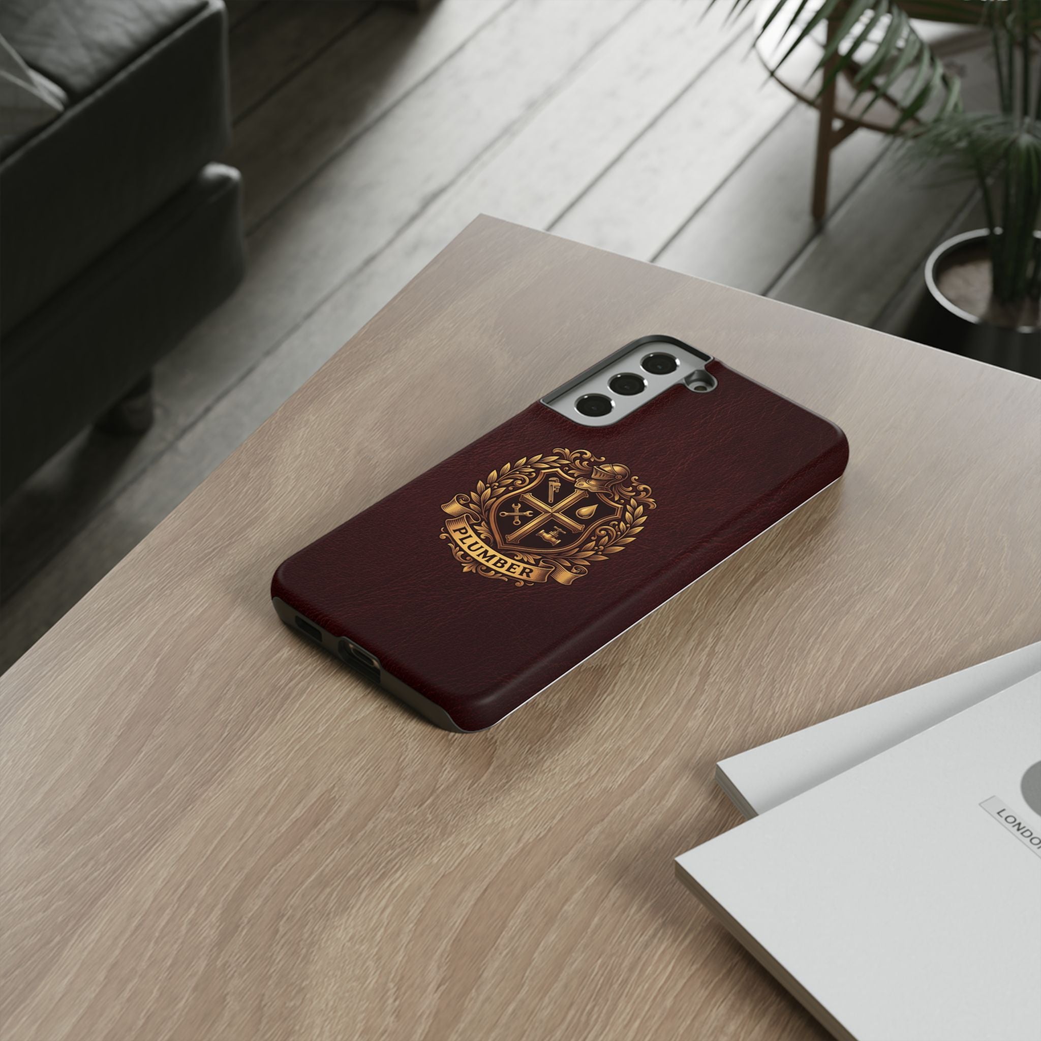 Plumber Crest Phone Case - Samsung & iPhone Series