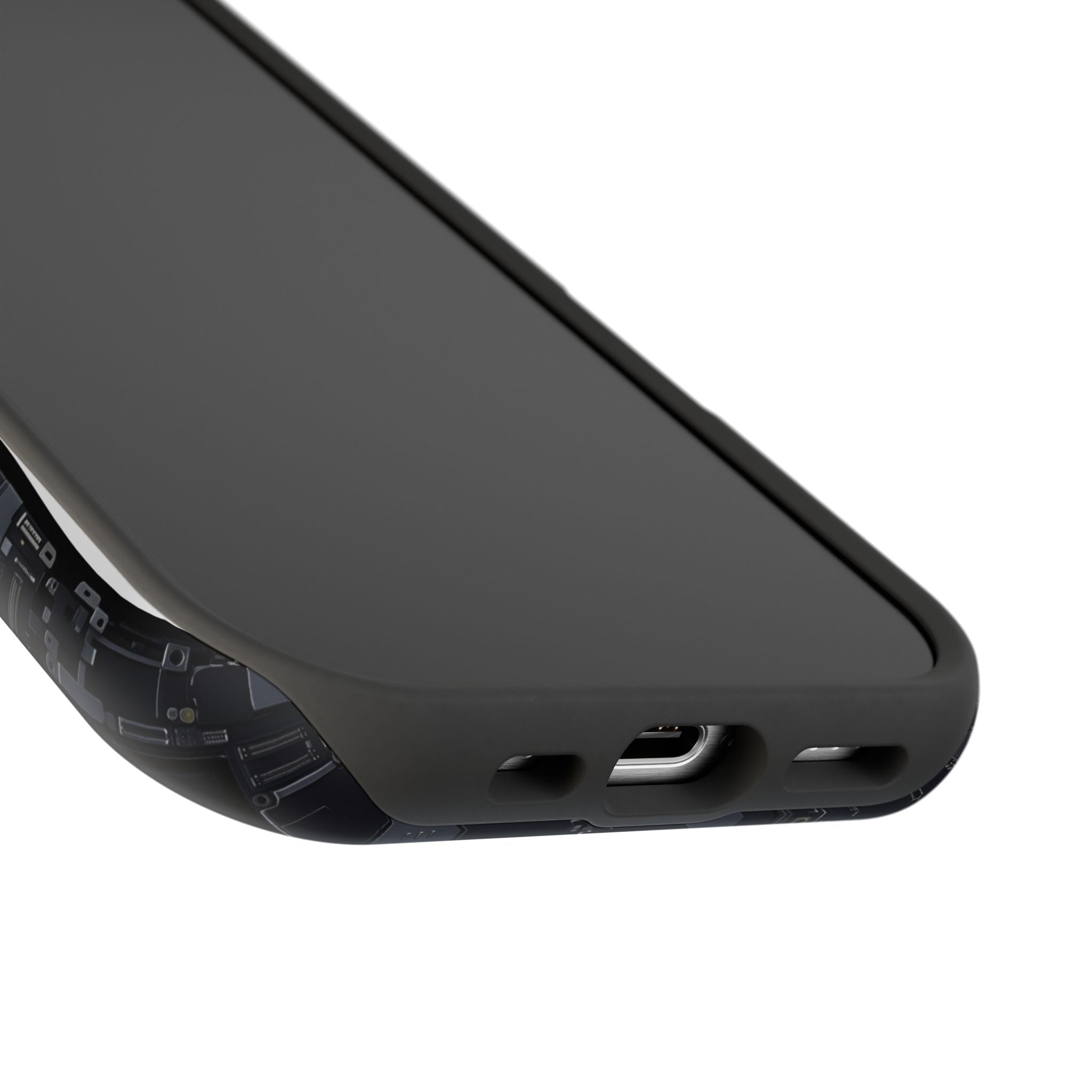 Circuit Core Phone Case — Motherboard Print Wireless Charging Cover