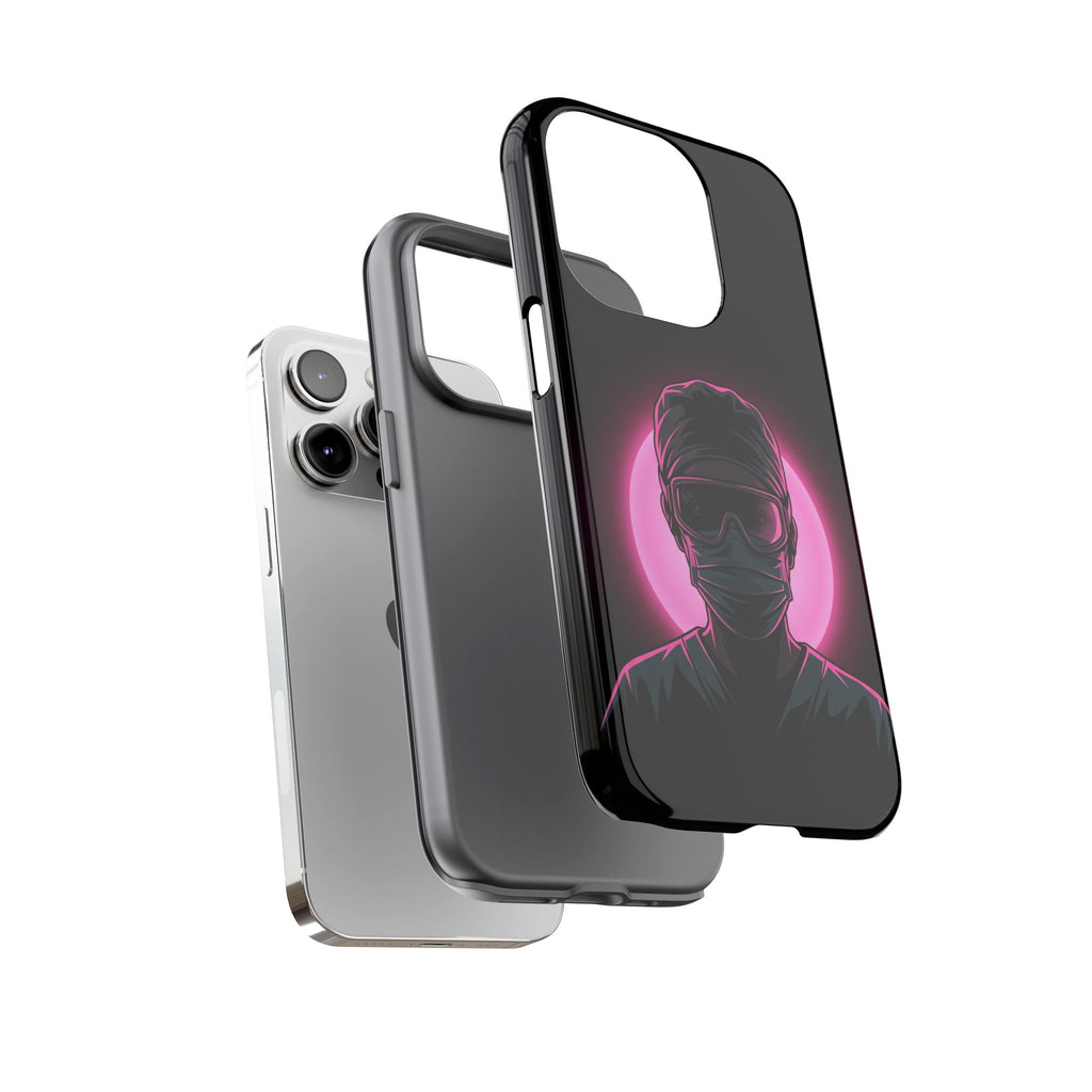 Nurse Neon Silhouette Phone Case - Samsung & iPhone Series