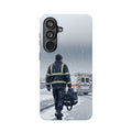 Bold Paramedic/EMT Portrait Phone Case — Magnetic Wireless Charging Cover