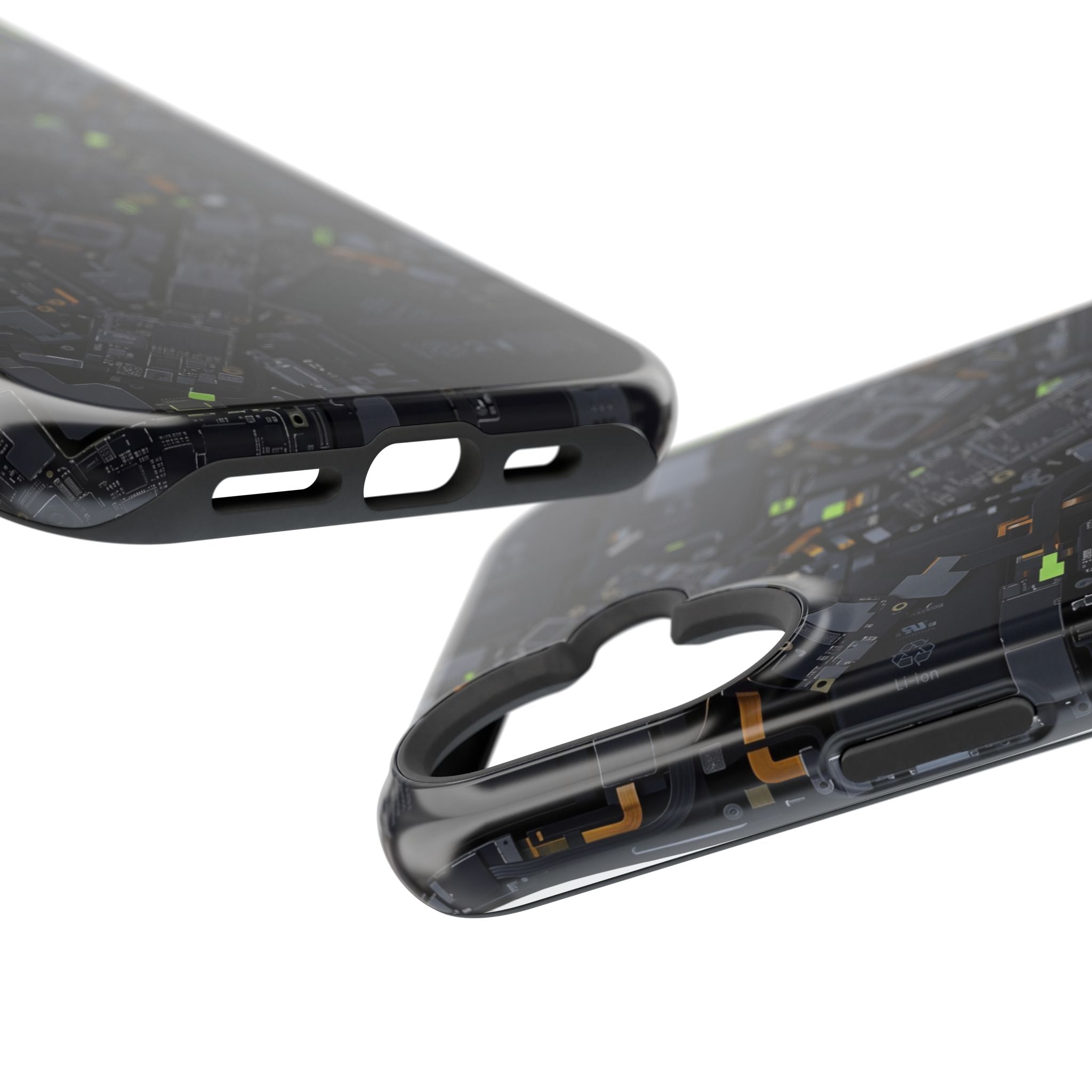 Circuit Core Phone Case — Motherboard Print Wireless Charging Cover