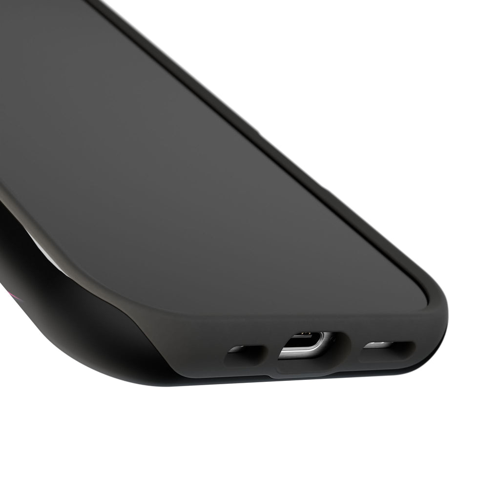 Nurse Portrait Phone Case — Navy Wireless Charging Cover