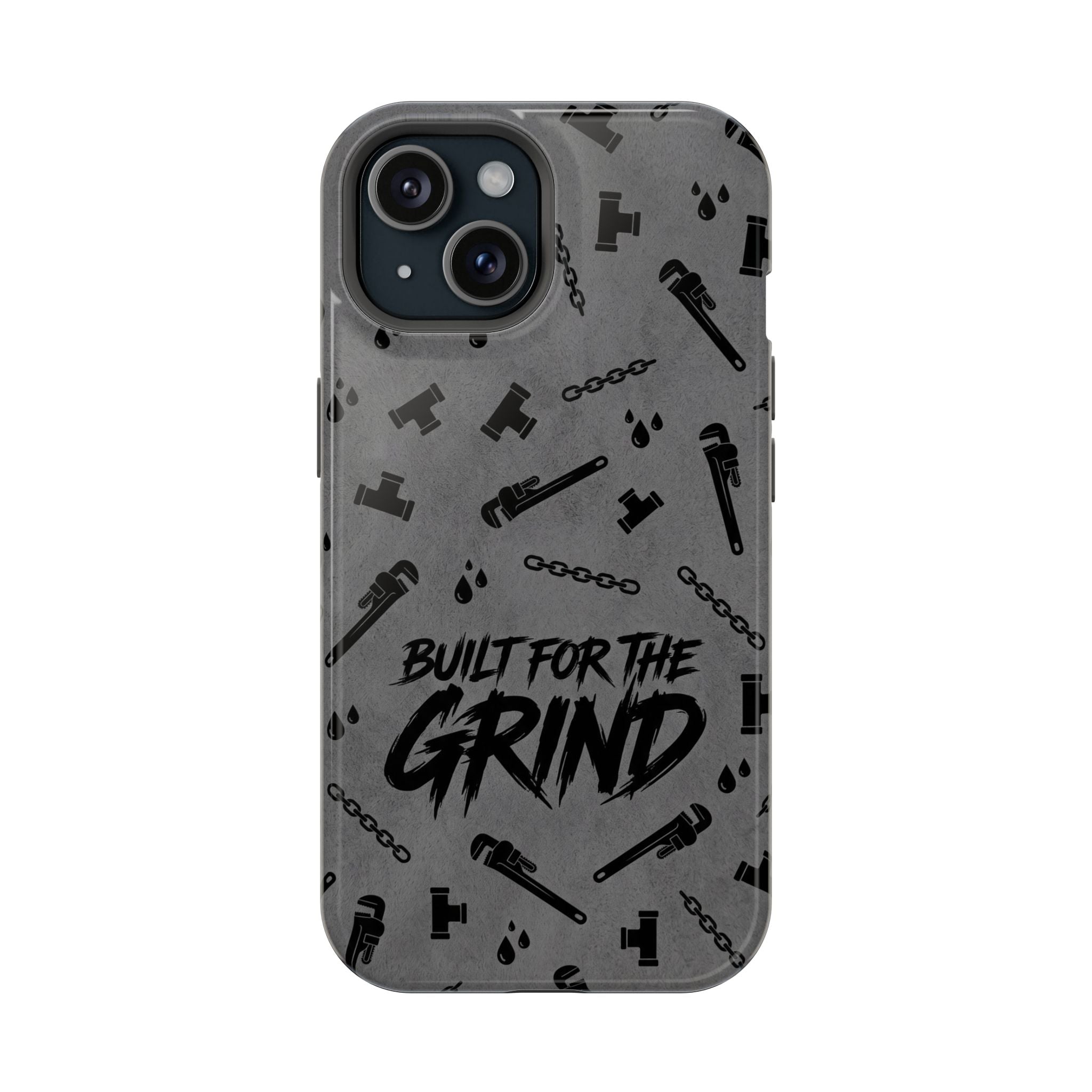 Built for the Grind Phone Case — Plumber Tools Wireless Charging Cover