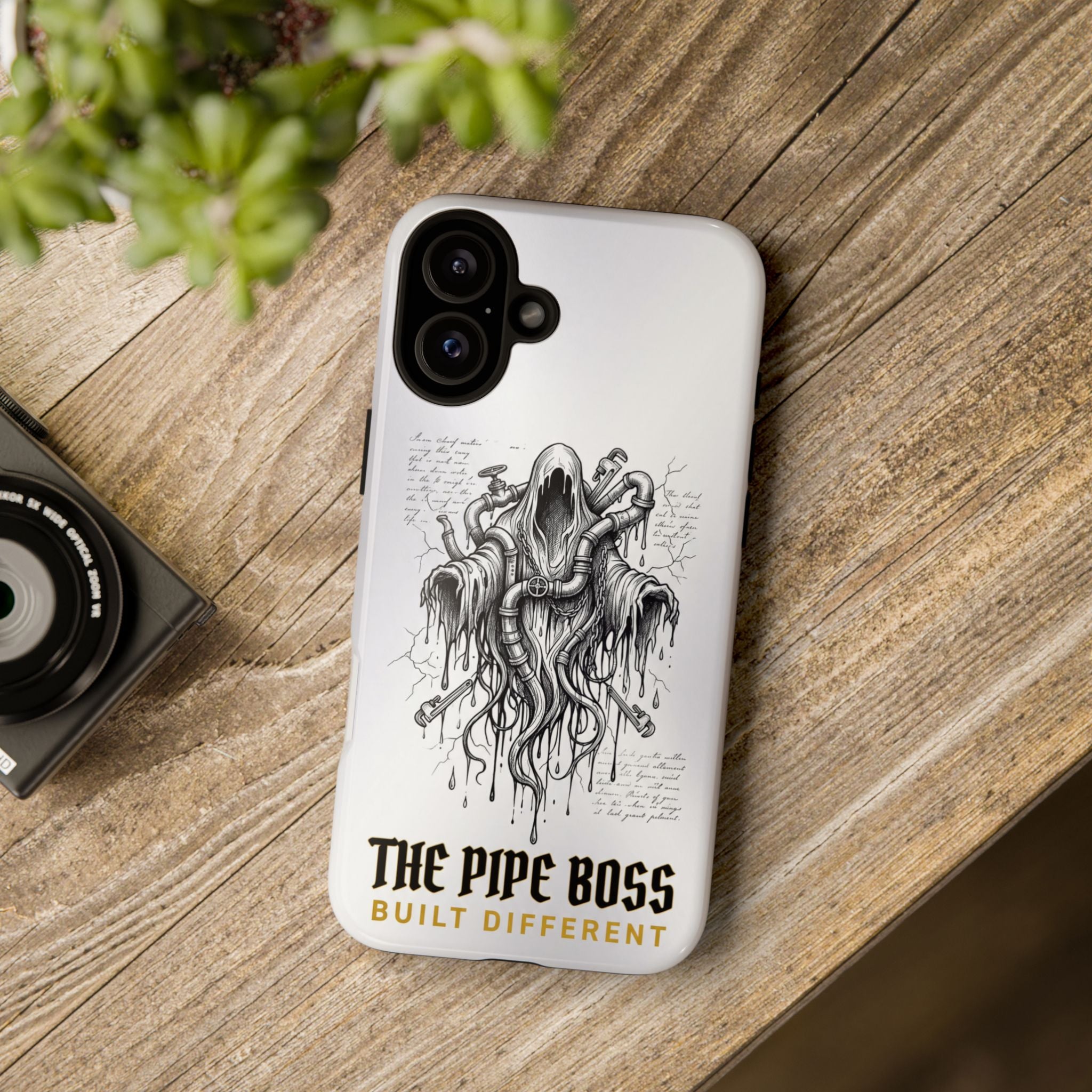 The Pipe Boss Gothic Plumber Phone Case - Samsung & iPhone Series