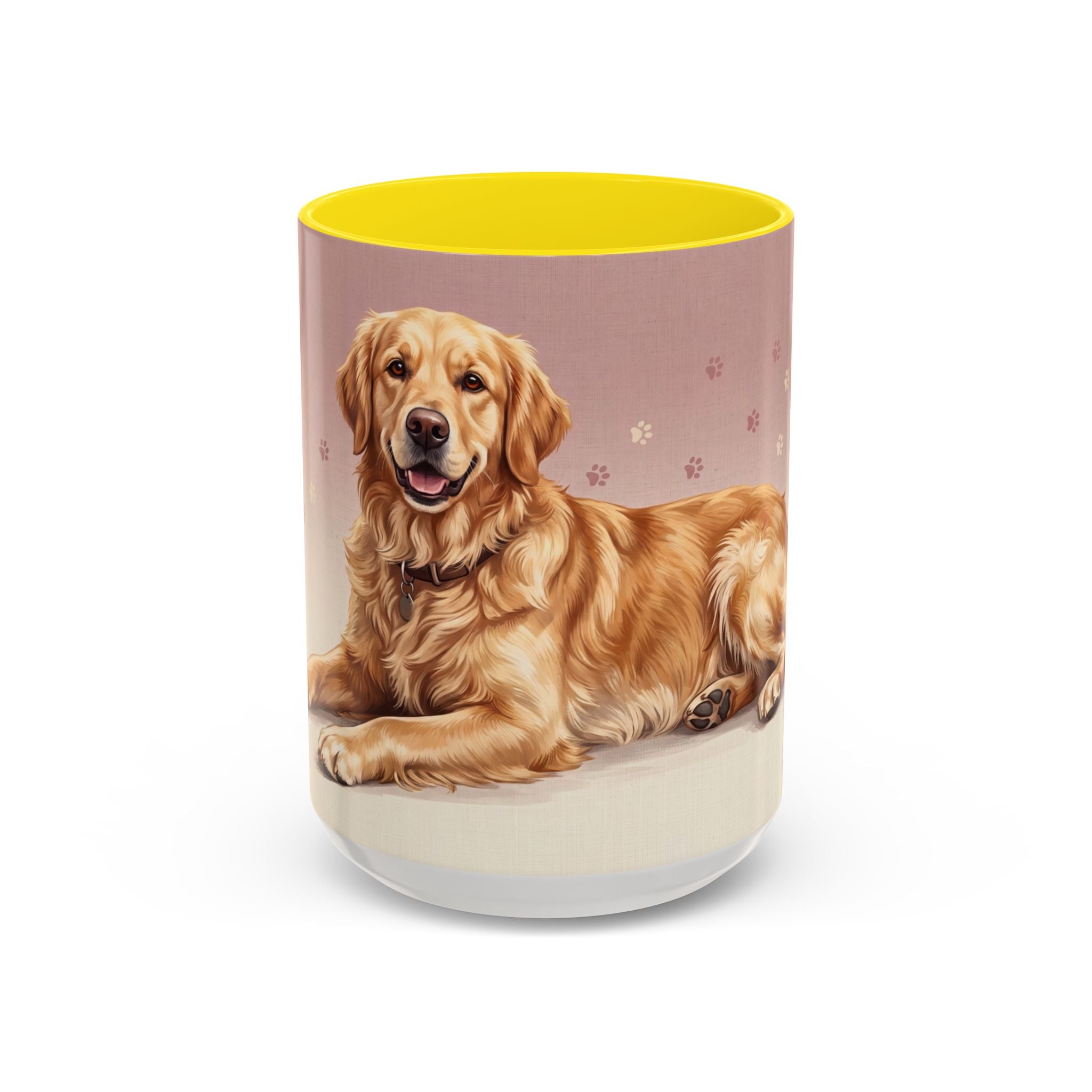 Golden Retriever Lying Down Mug | Golden Retriever Lover Gift | Cute Dog Coffee Mug
