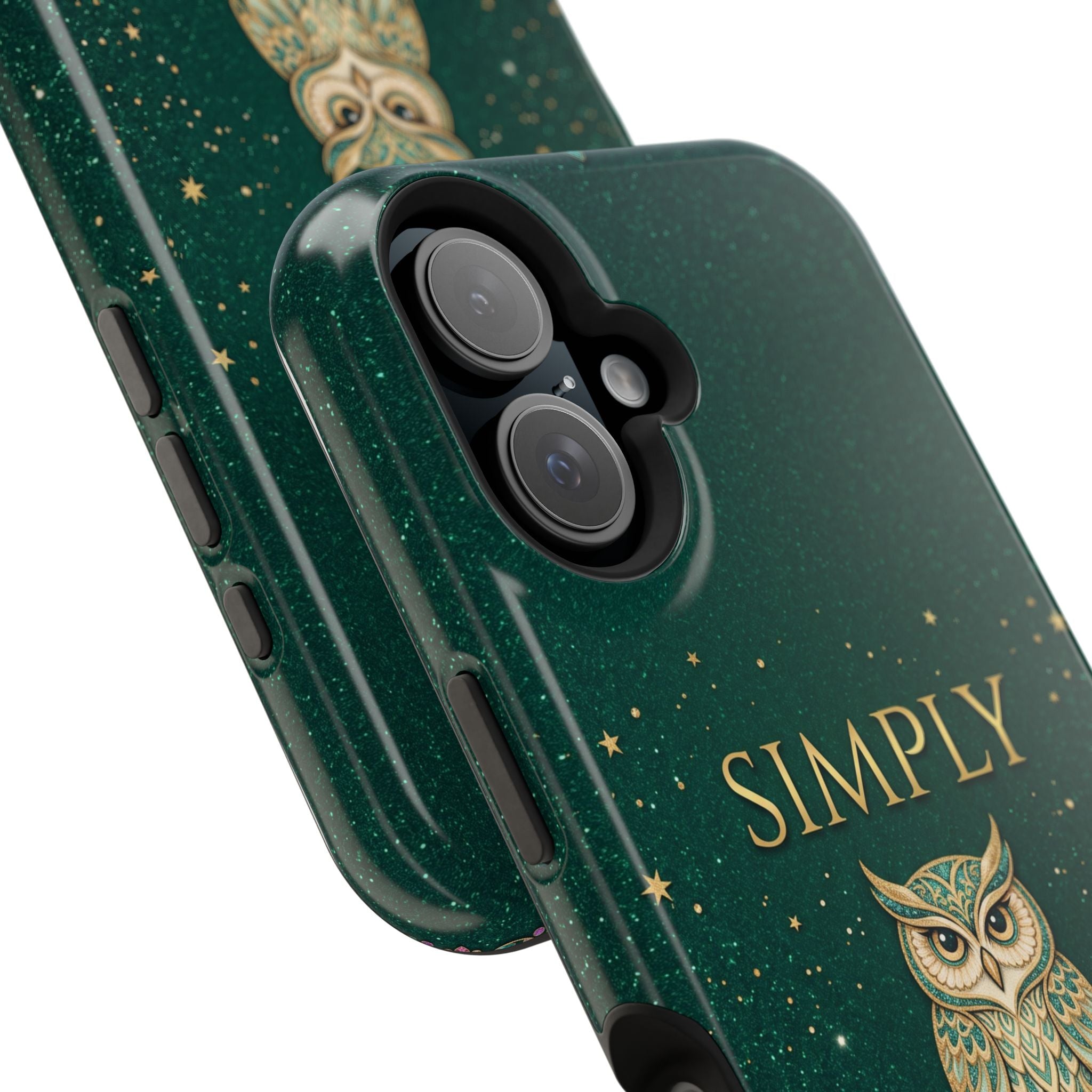 Simply The Best Wise Owl Phone Case — Wireless Charging Cover