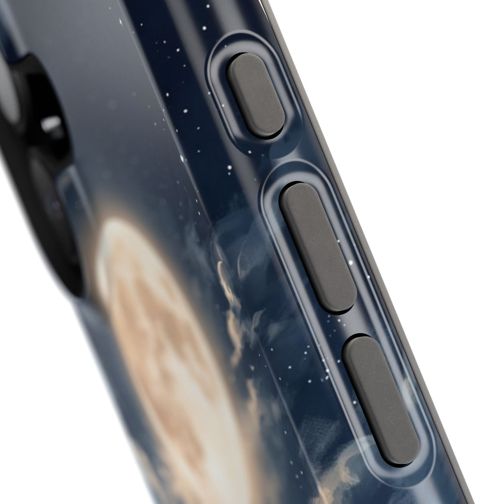 Personalized Dachshund Moonlight Phone Case — Wireless Charging Cover