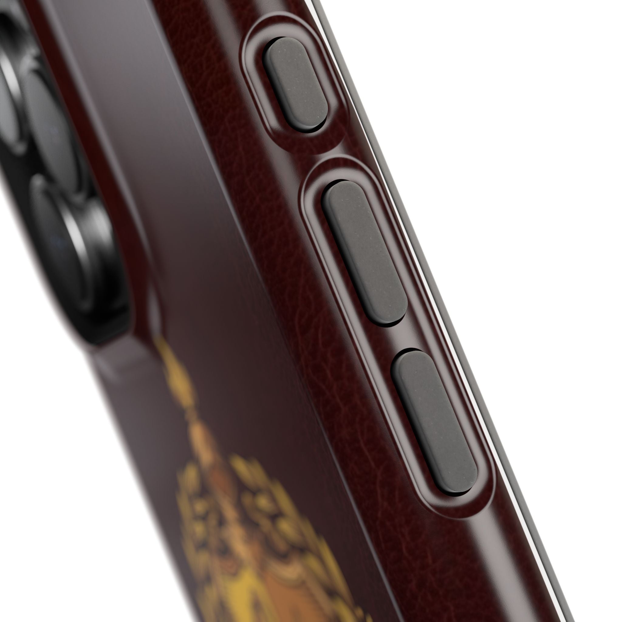 Plumber Crest Phone Case — Heraldic Shield Wireless Charging Cover