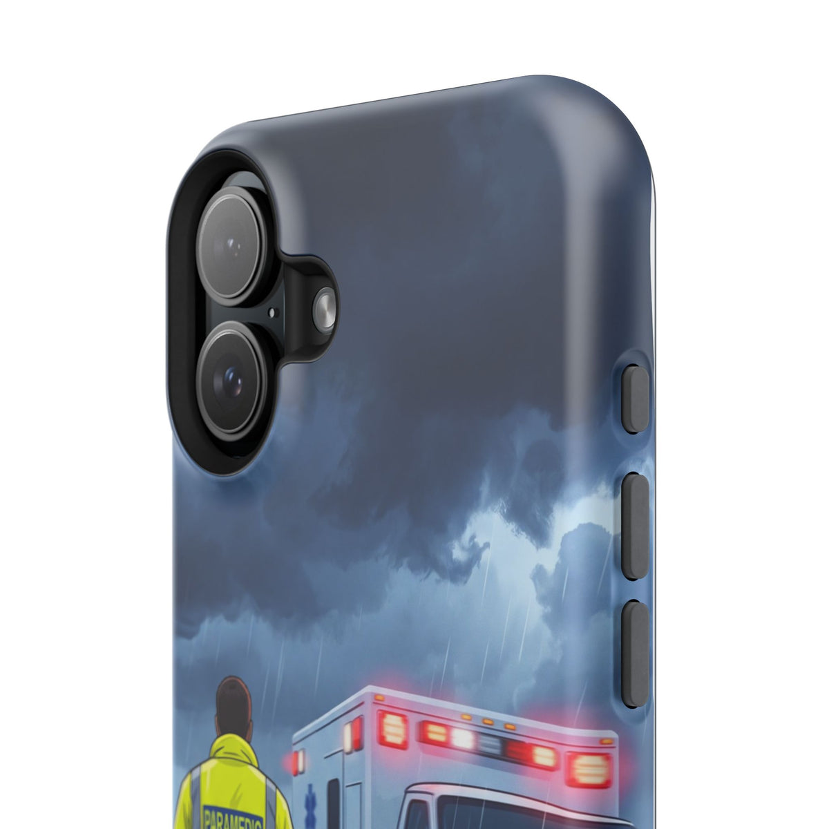 Personalized EMS Storm Phone Case — Wireless Charging Cover