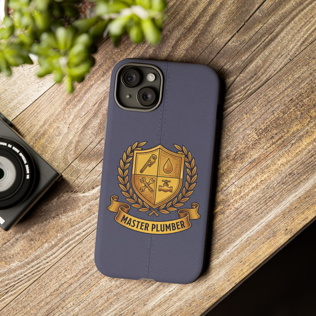 Master Plumber Slate Crest Phone Case - Samsung & iPhone Series