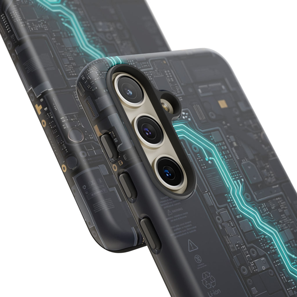 Electrician Cyan Circuit Phone Case - Samsung & iPhone Series