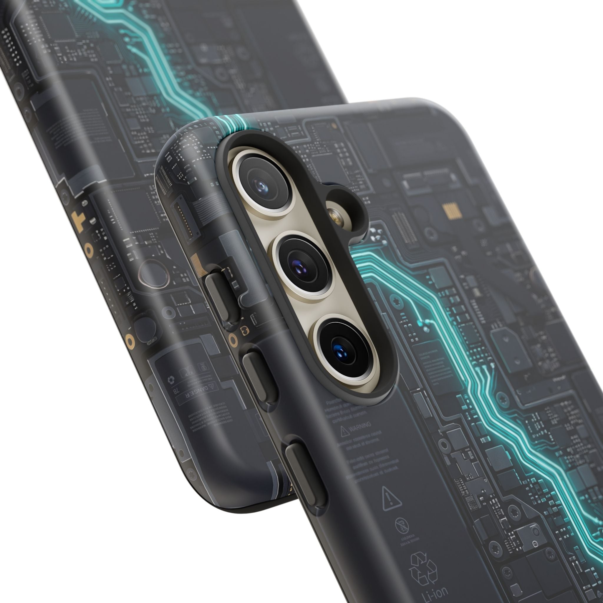 Electrician Cyan Circuit Phone Case - Samsung & iPhone Series