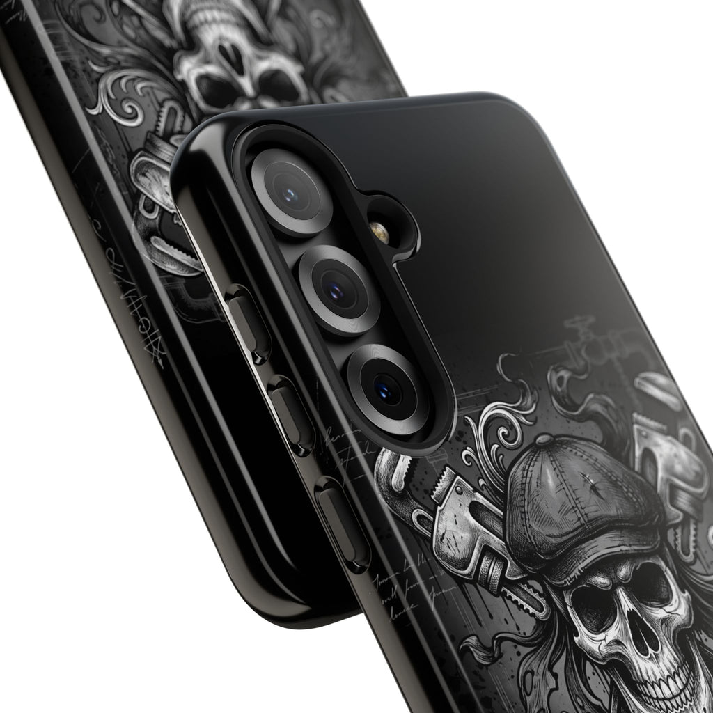 Gothic Skull Plumber Phone Case - Samsung & iPhone Series