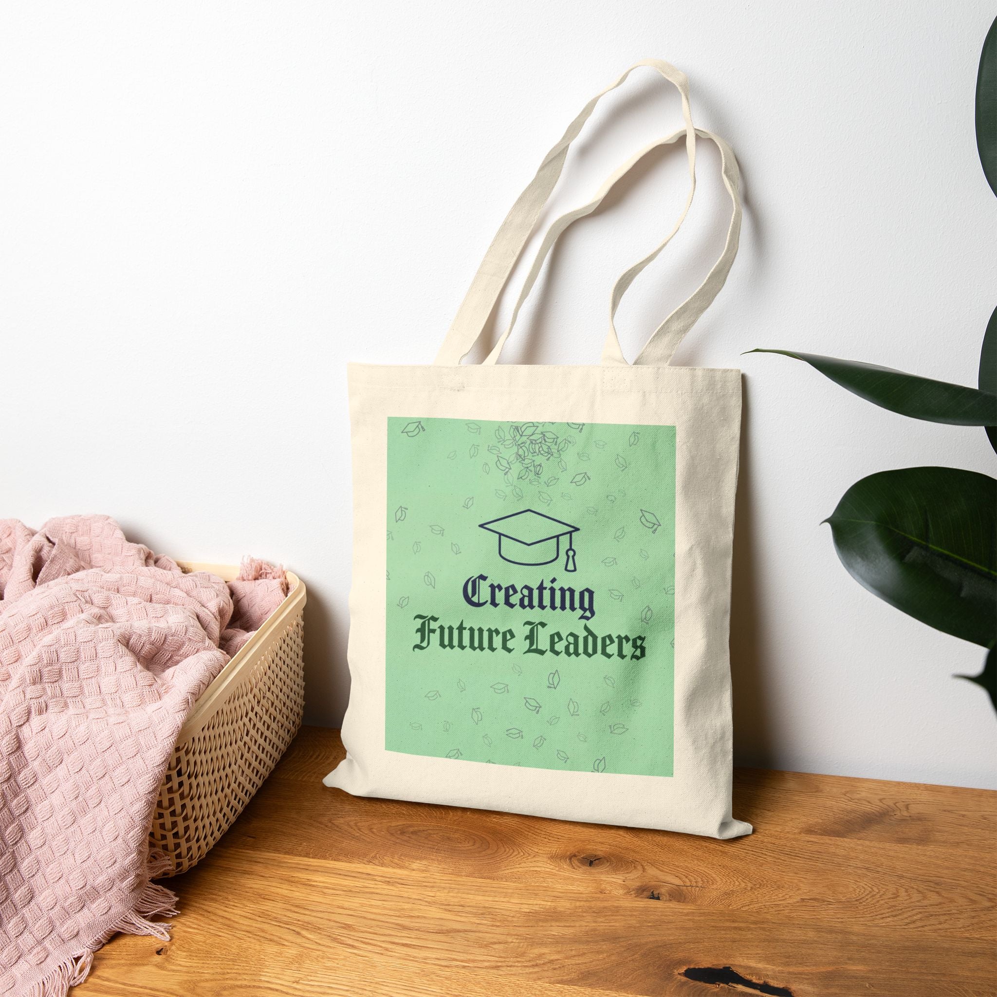 Creating Future Leaders | Teacher Tote Bag | Teacher Appreciation Gift, Educator, Principal Gift